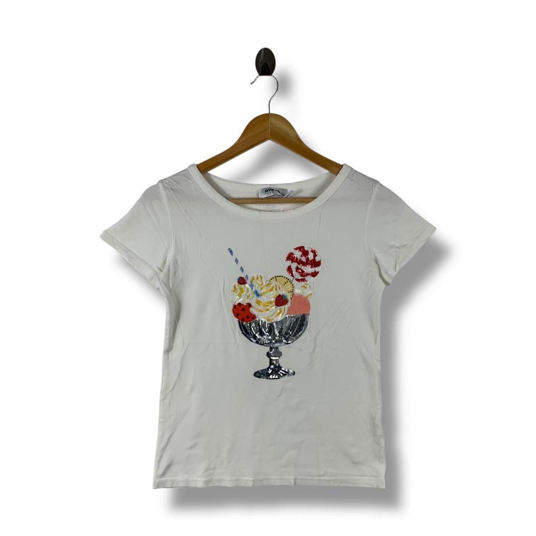 Designer × Sonia Rykiel RYKIEL Enfant ice cream in bowl tee Size XXS / US 00 / IT 34 - 1 Thumbnail