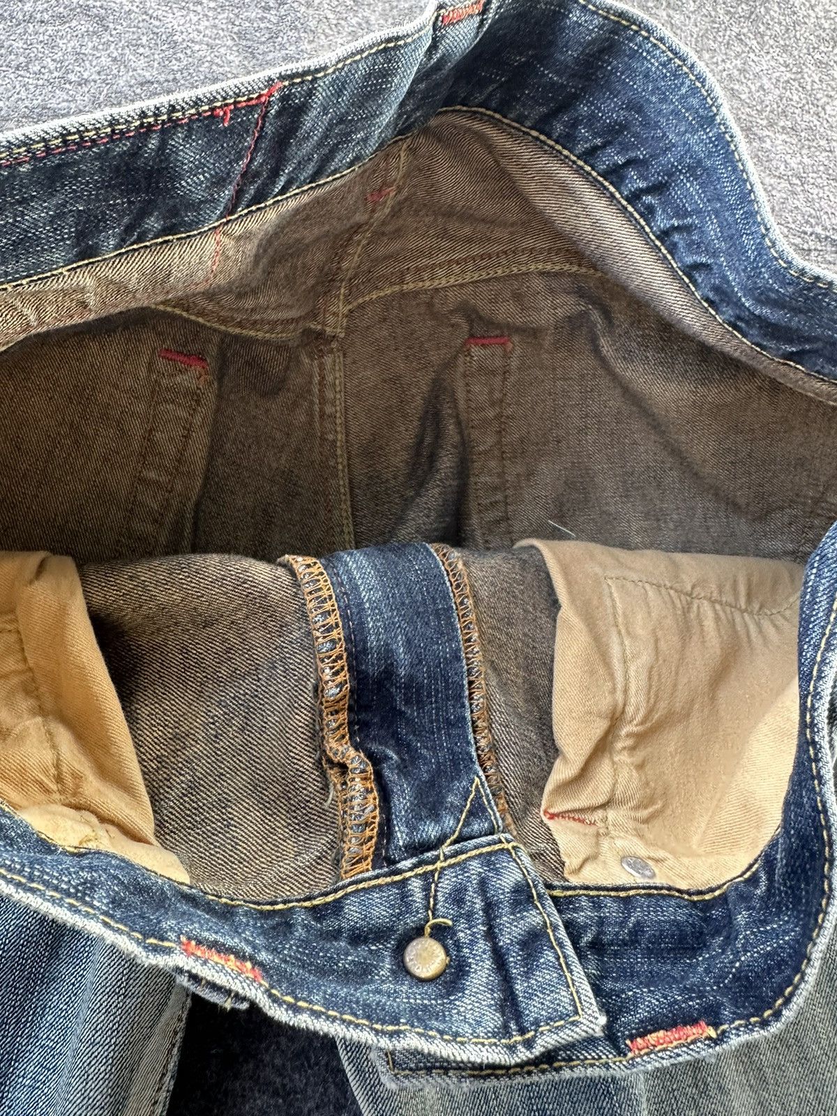 Edwin Vintage Edwin 504 Faded Washed Denim 32x32 D326 Size US 32 / EU 48 - 16 Thumbnail