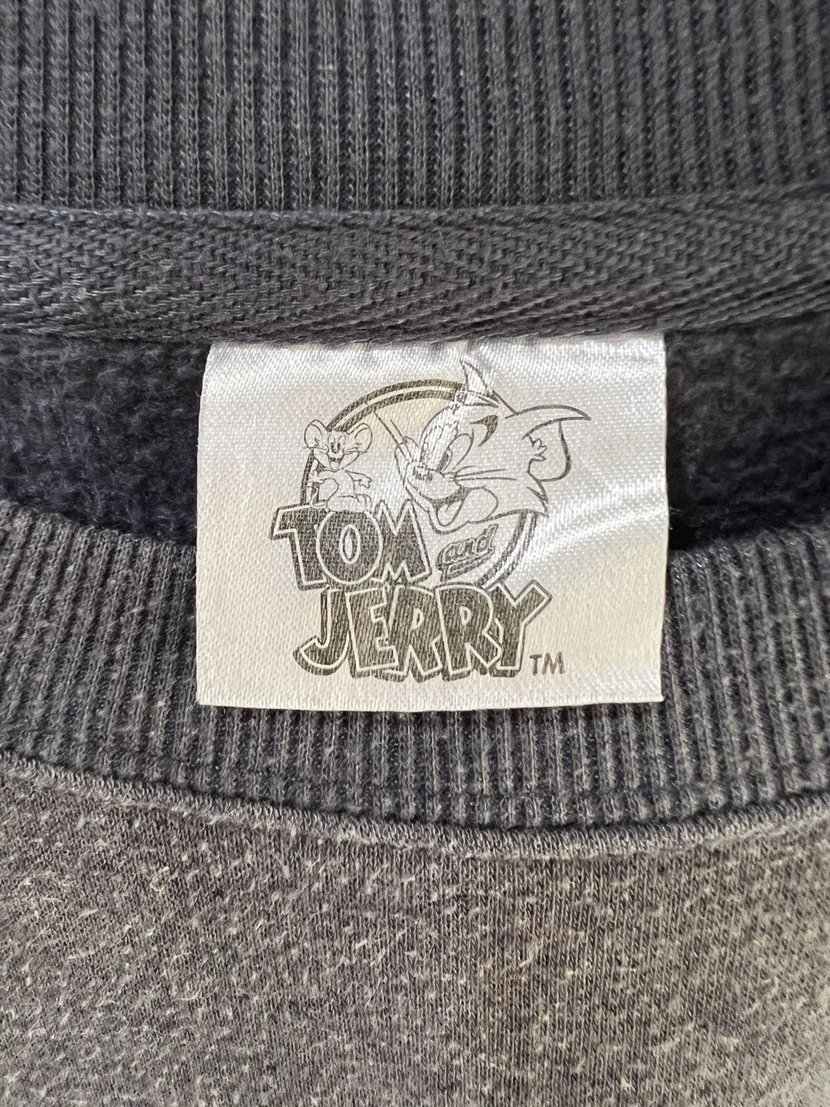 Cartoon Network 🔥Sun Faded Tom & Jerry Sweatshirts Size US L / EU 52-54 / 3 - 11 Thumbnail