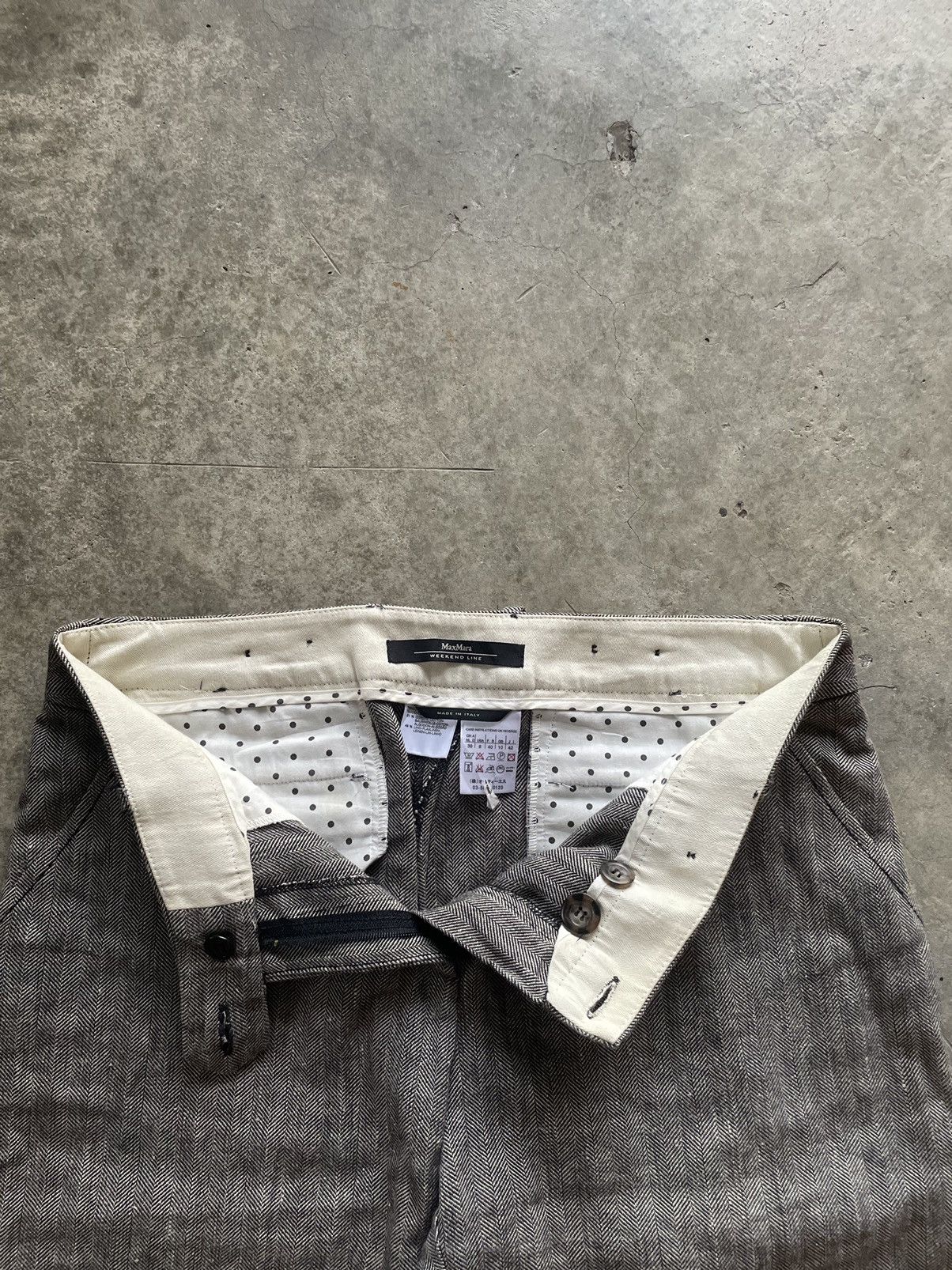 Designer × Vintage Vintage MaxMara HBT Short Pants Size US 32 / EU 48 - 3 Thumbnail