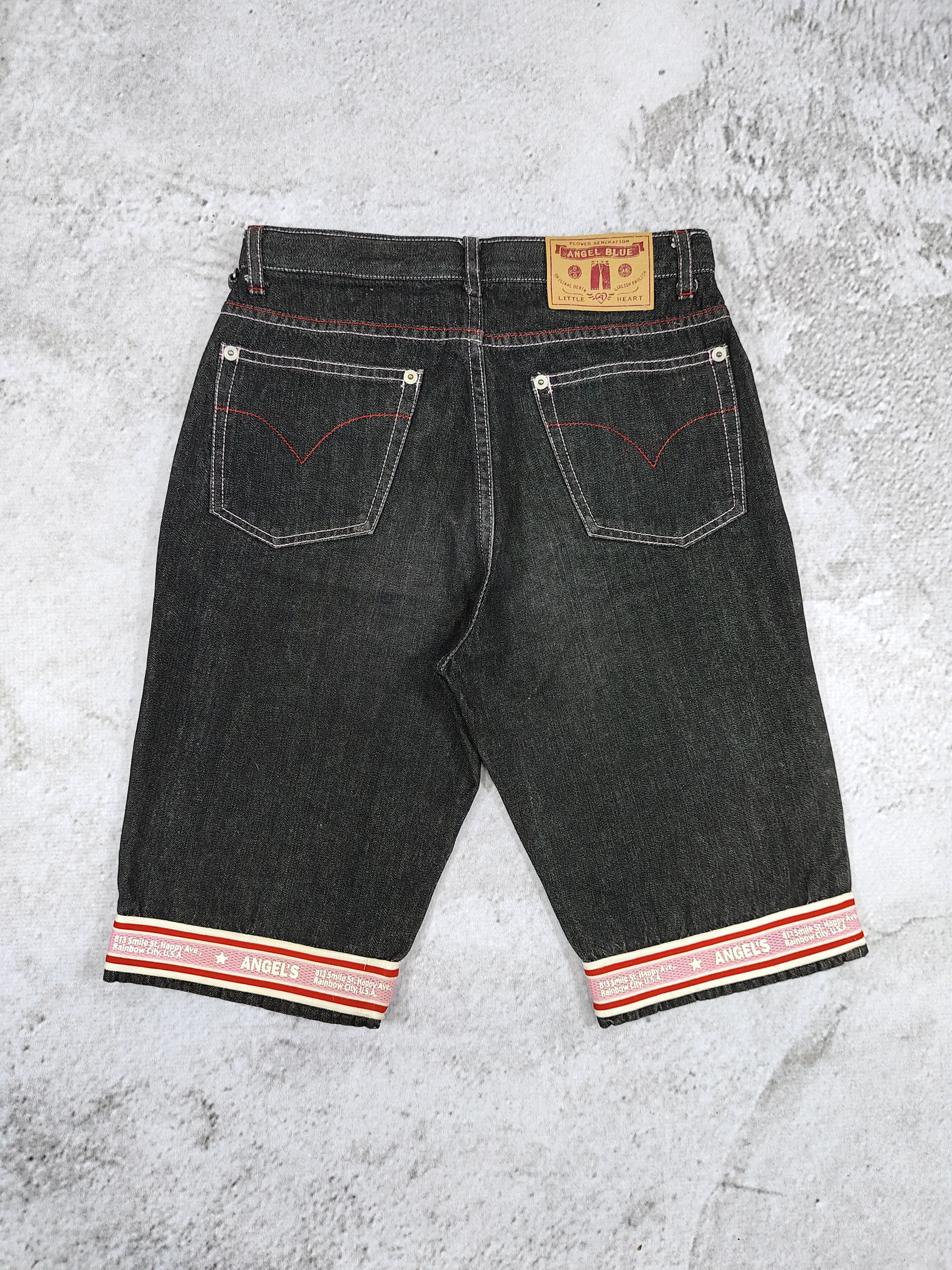 Angel Blue 2000s Angel Blue❤️‍🔥Y2K Japanese Archive Denim Shorts Size 28" / US 6 / IT 42 - 5 Thumbnail
