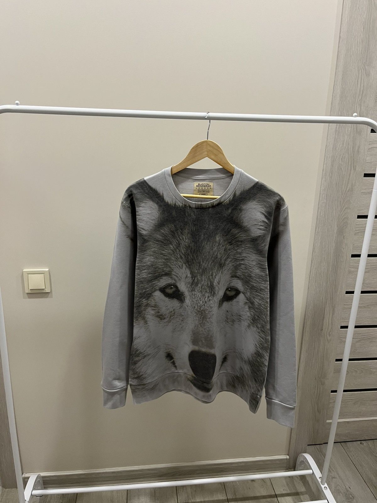 Burton BURTON LONDON WOLF CLASSIC VINTAGE CASUAL SWEATSHIRT Size US L / EU 52-54 / 3 - 1 Thumbnail