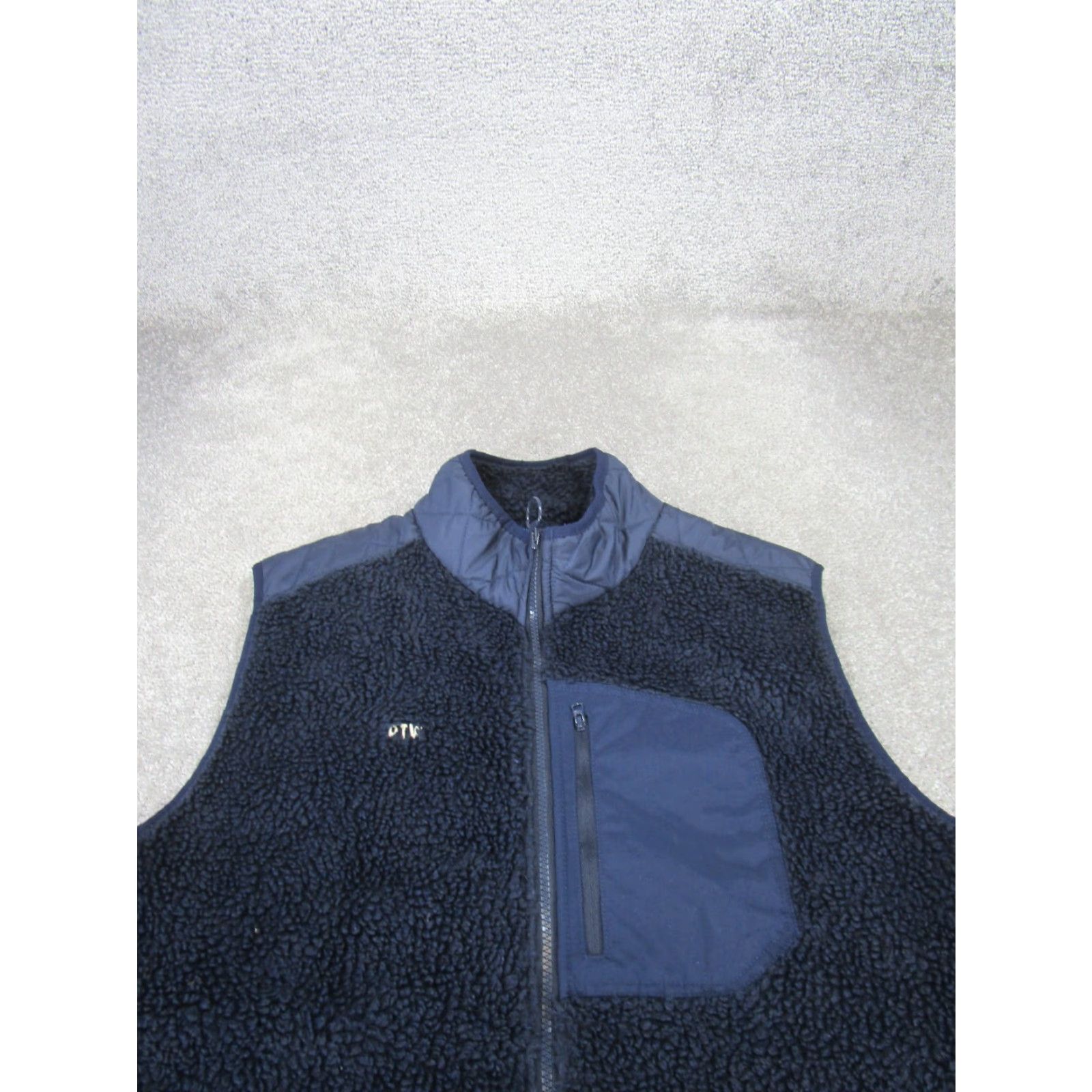 Lands' End Lands' End Vest Mens XL Navy Blue Sherpa Outdoor Windbreaker Zip Short Casual Travel Size US XL / EU 56 / 4 - 2 Thumbnail