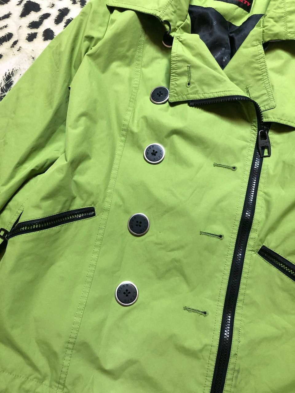Miss Sixty Y2K vintage jacket green luxury Miss Sixty Streetwear Size L / US 10 / IT 46 - 7 Thumbnail