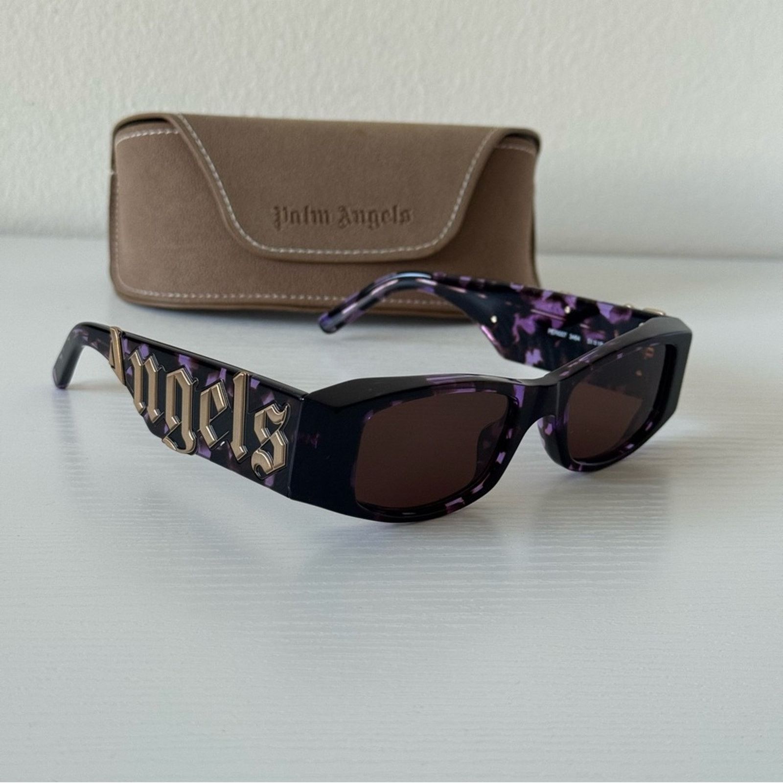 Palm Angels New! Palm Angels Purple Sunglasses, PERI007 3464, Authentic Size ONE SIZE - 3 Thumbnail