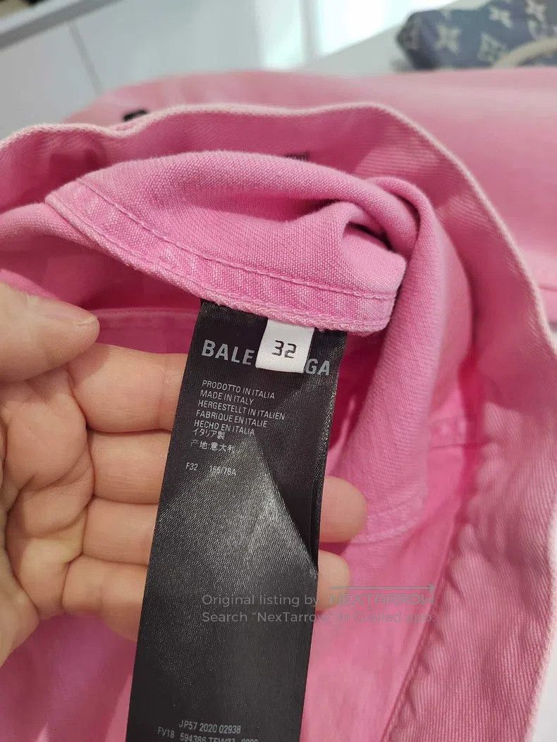 Balenciaga Balenciaga denim jacket Size 4XL / US 24-26 - 4 Thumbnail