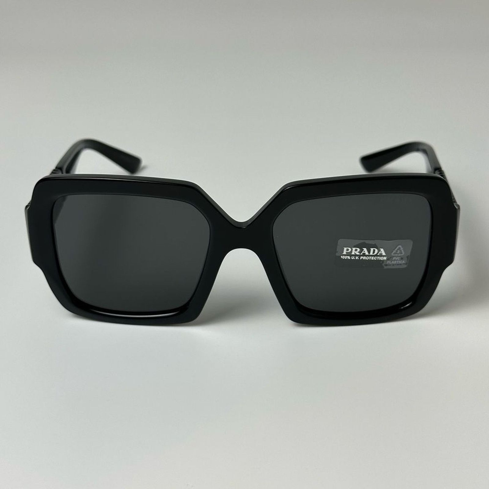 Prada NEW PRADA Sunglasses PR21XS 01E5S0 Black/Dark Grey Women Size ONE SIZE - 2 Thumbnail