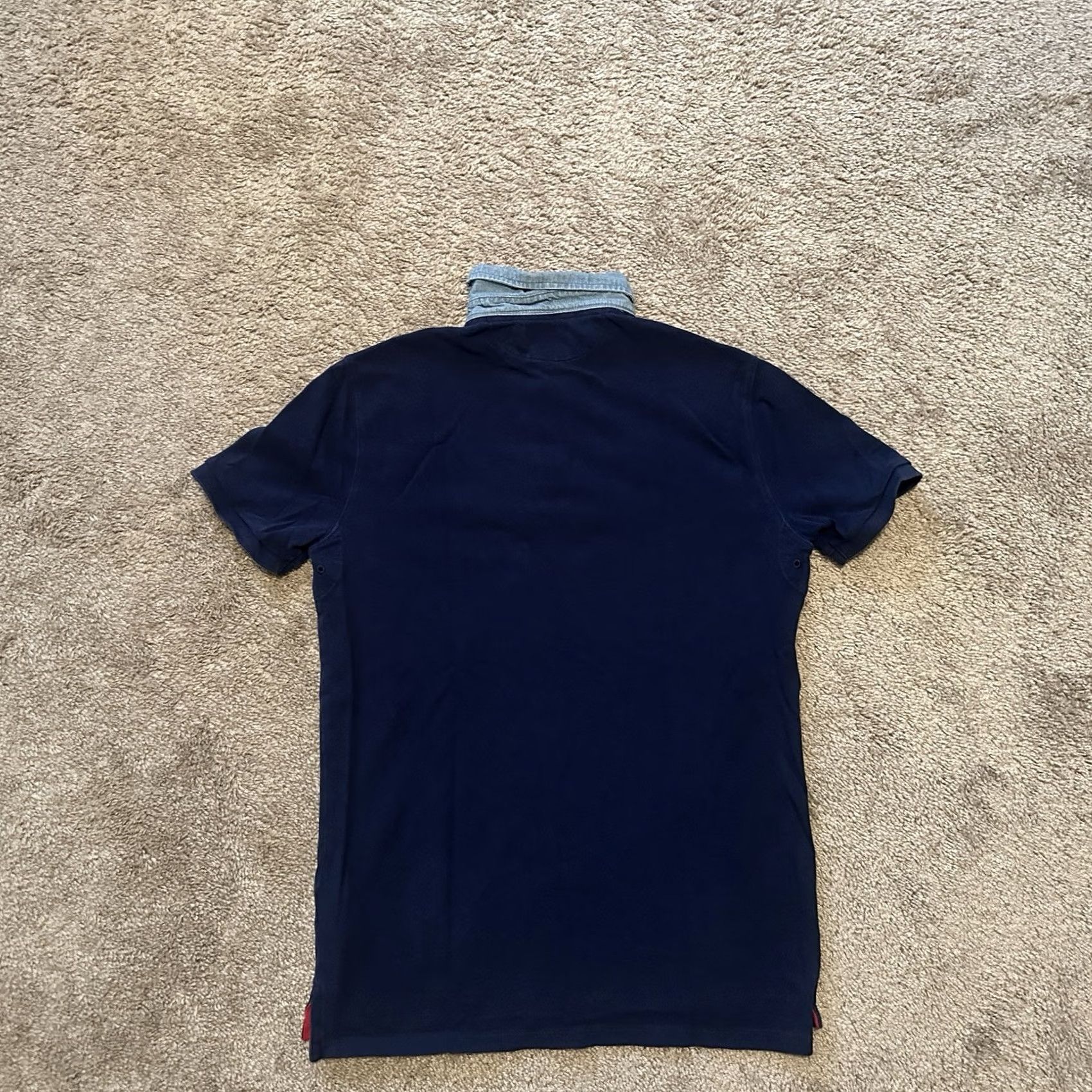 Ralph Lauren Polo Ralph Lauren USA Pony Flag Polo Shirt Mens Medium Navy Button Collared Size US M / EU 48-50 / 2 - 5 Thumbnail