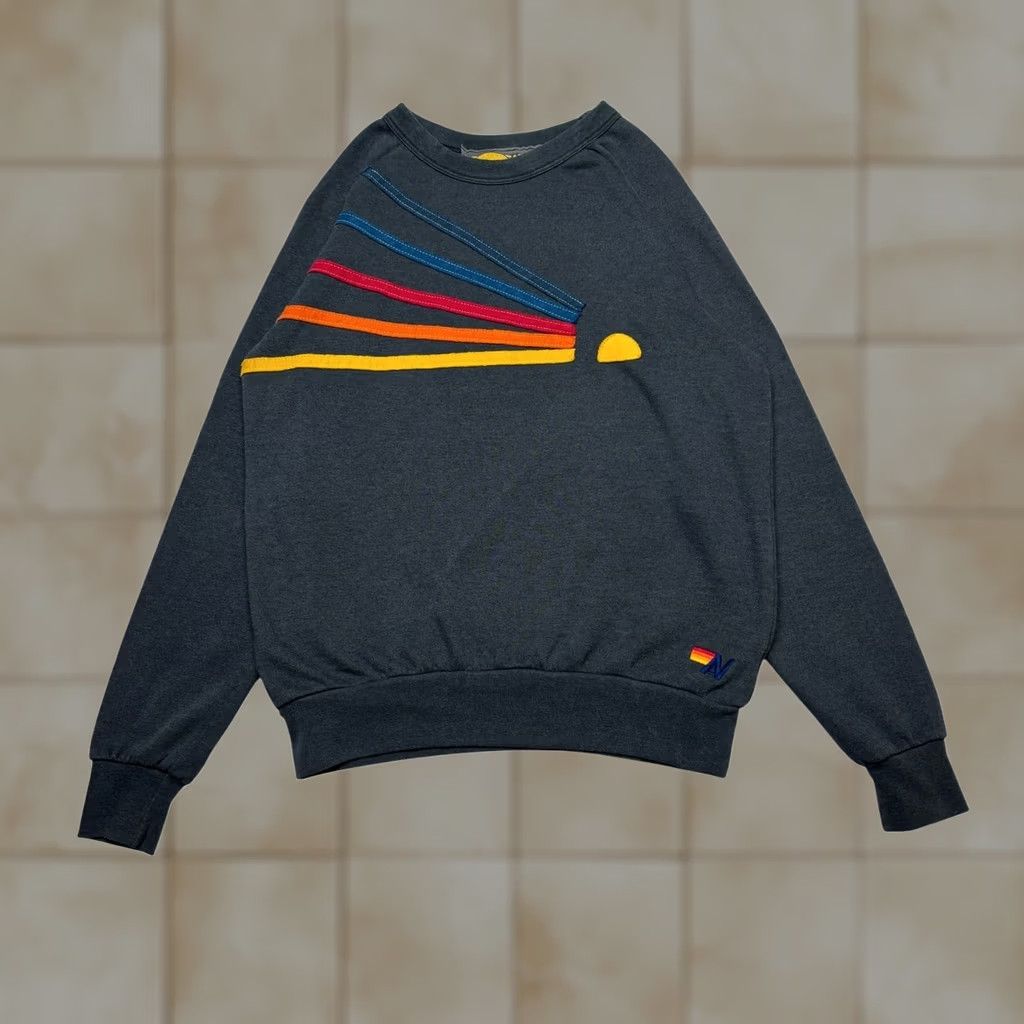 Aviator Nation Aviator Nation Daydream Relaxed Crew Sweatshirt Retro Loungewear Women's XS Size XS / US 0-2 / IT 36-38 - 1 Thumbnail