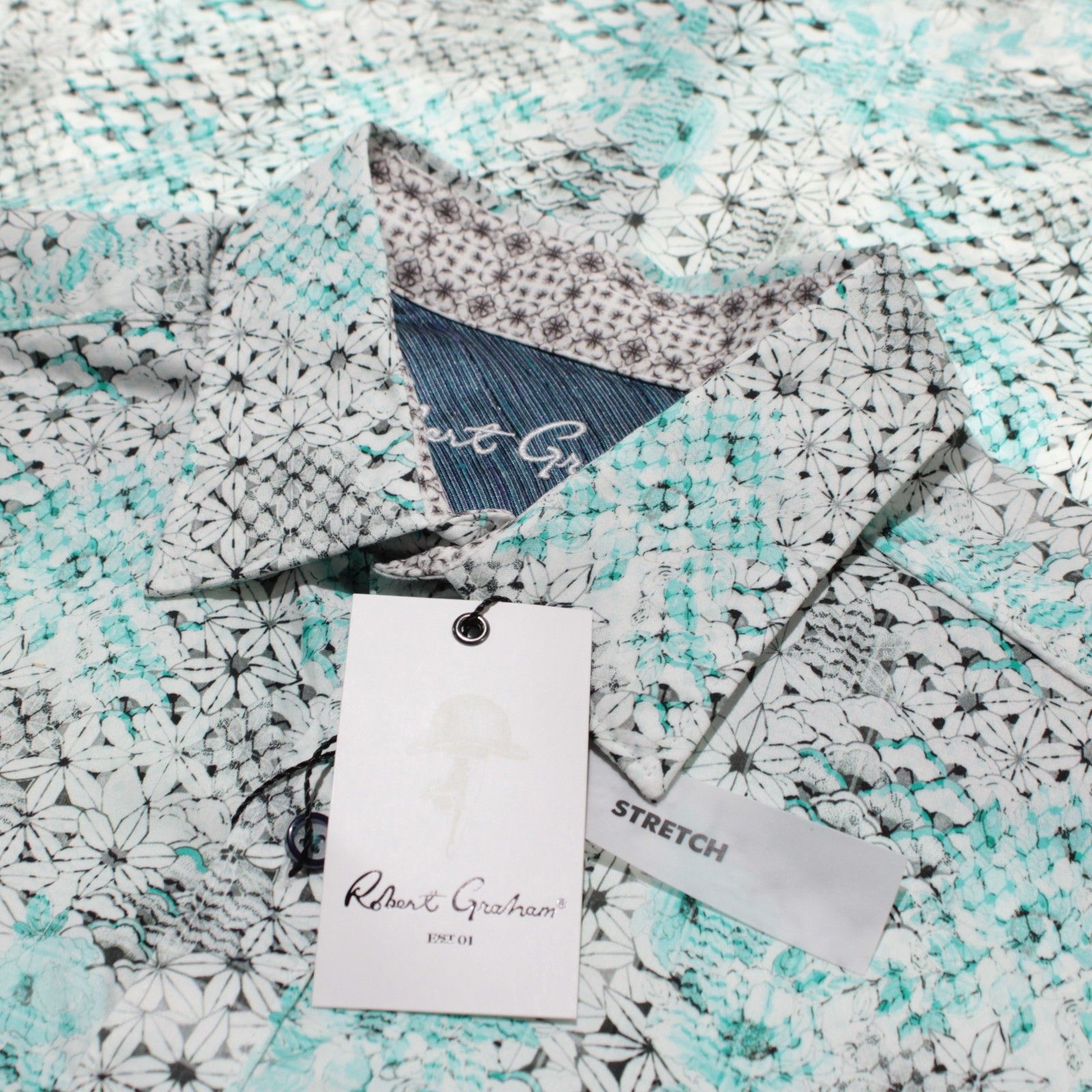 Robert Graham New with tags Shirt Size M US In White