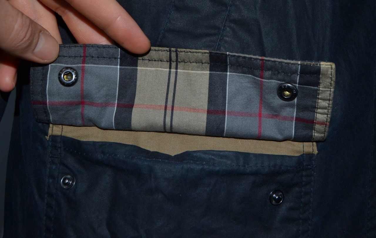 Barbour Barbour Lightweight Acorn Wax Jacket Womens Size 18 Blue Size L / US 10 / IT 46 - 9 Thumbnail
