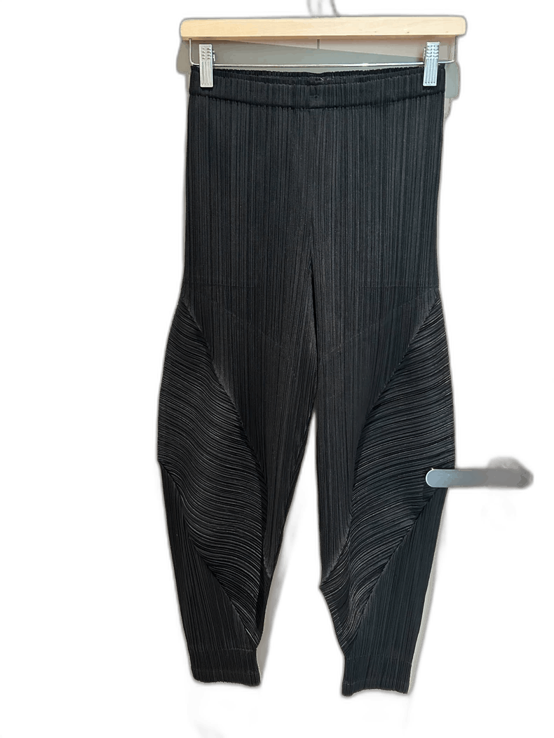 Issey Miyake Issey Miyake Pleated Twisted Pants - dmc Size 28" / US 6 / IT 42 - 1 Thumbnail