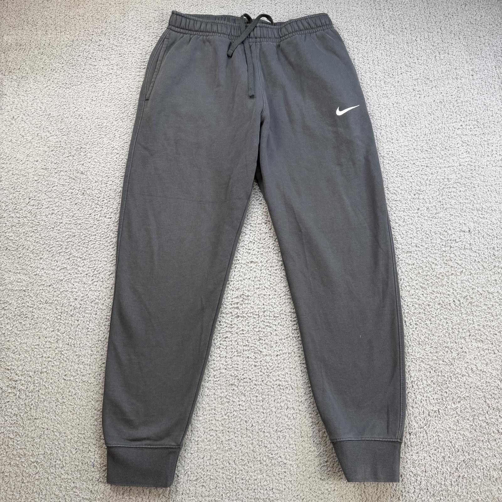 Nike Nike Sweatpants Mens Medium Gray Joggers Swoosh Logo Pants Size US 32 / EU 48 - 1 Thumbnail