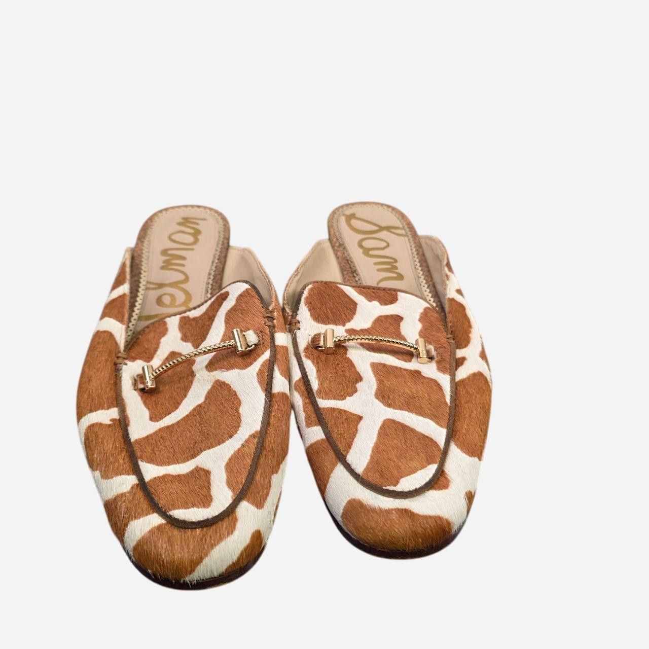 Sam Edelman Sam Edelman Laurna Mule/ Loafer in Giraffe Brahma Size US 8.5 / IT 38.5 - 3 Thumbnail