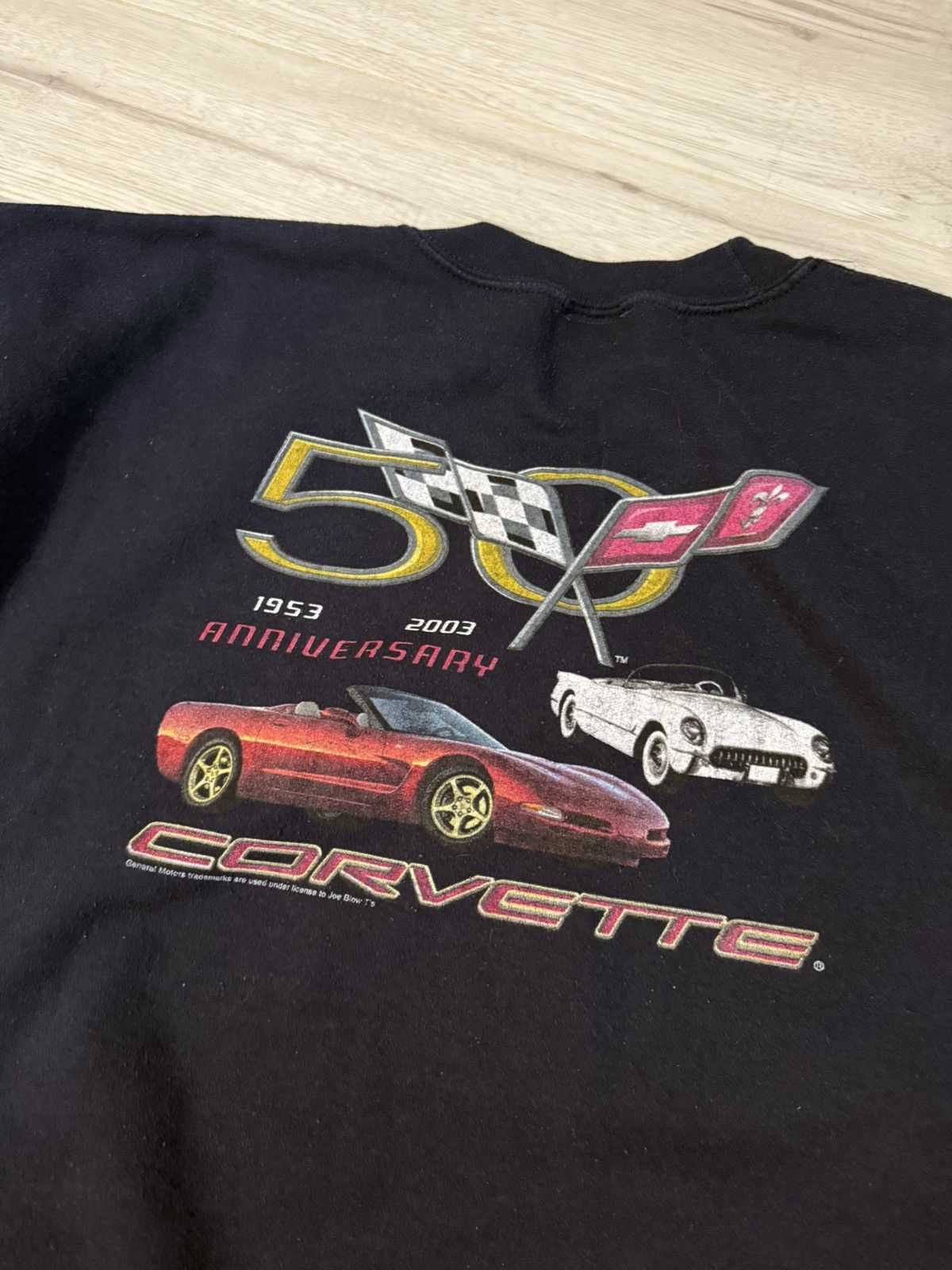 Chevrolet × Vintage Vintage Corvette 2003 racing sweatshirt crewneck ANNIVERSARY Size US L / EU 52-54 / 3 - 3 Thumbnail