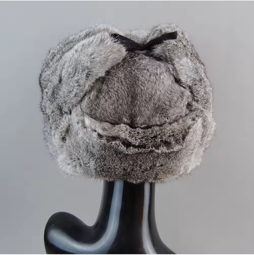 Other Warm Fur Bomber Hat With Earflaps Size ONE SIZE - 6 Thumbnail