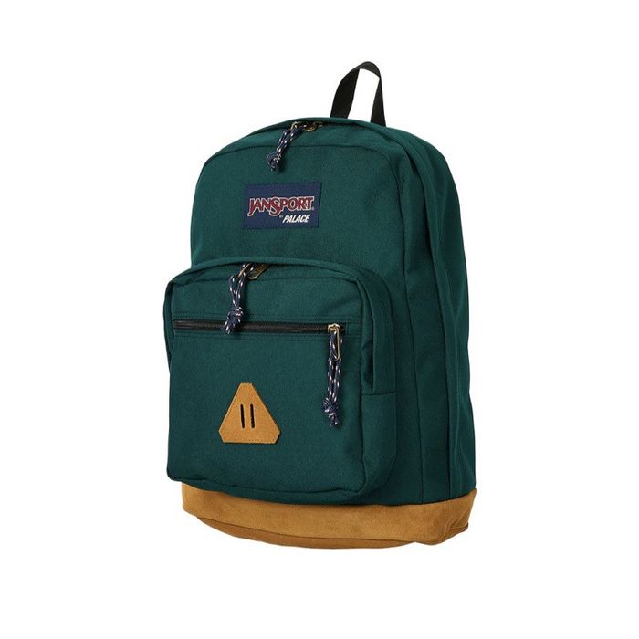 Palace 2023 PALACE // JANSPORT RIGHT PACK DEEP JUNIPER BACKPACK Grailed