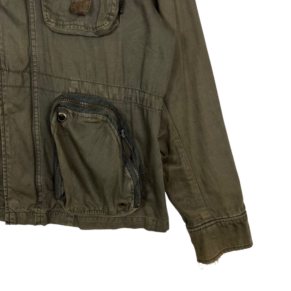 Designer × Japanese Brand 🔥 OTARIE CARGO UTILITY MILITARY STYLE JACKET Size US M / EU 48-50 / 2 - 5 Thumbnail