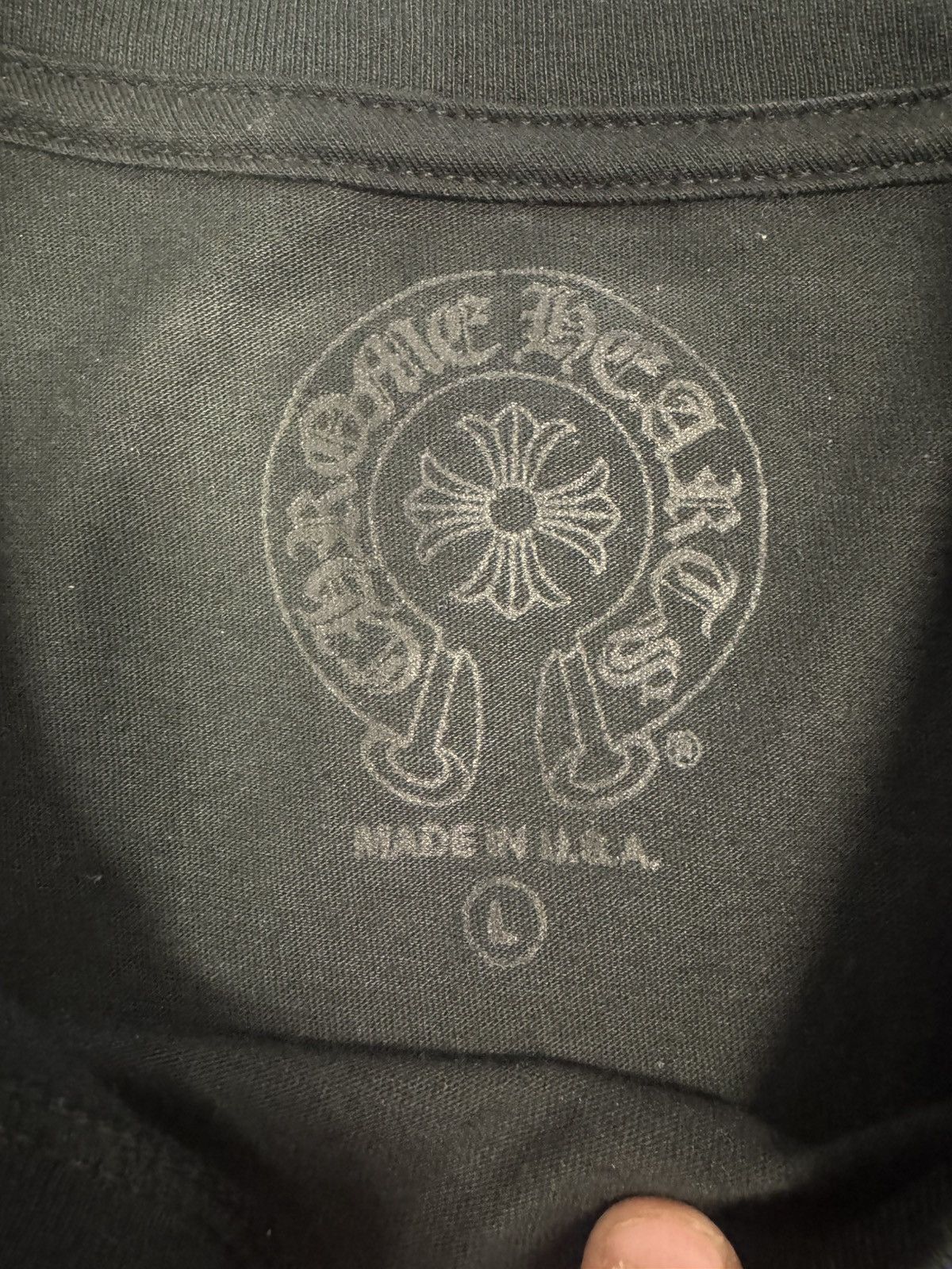 Chrome Hearts Chrome Hearts L/S Royal Tee Size US L / EU 52-54 / 3 - 2 Thumbnail