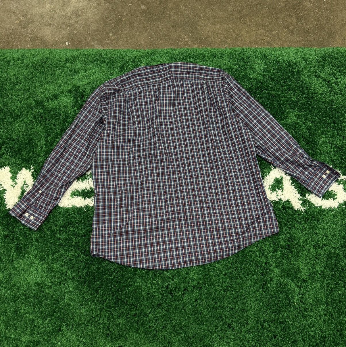 Nautica × Vintage Nautica Plaid Flannel Pocket Shirt 2XL XXL Size US XXL / EU 58 / 5 - 5 Thumbnail