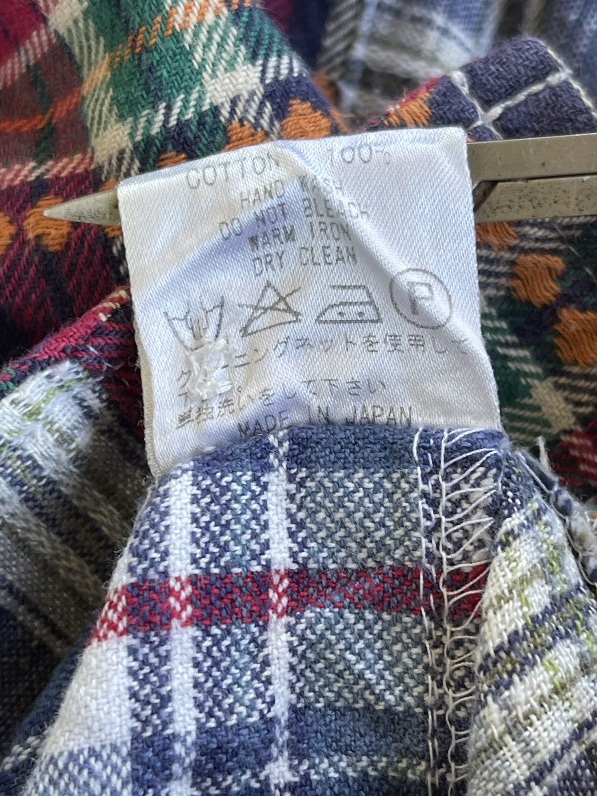 Flannel Mad Hectique Japan Patchwork Shirt Size US L / EU 52-54 / 3 - 9 Thumbnail