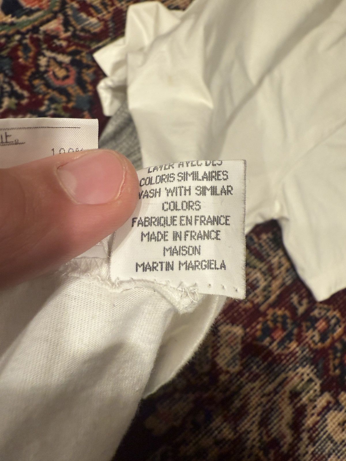 Maison Margiela Maison Martin Margiela AW04 trompe-l’oeil scarf shirt Size US S / EU 44-46 / 1 - 6 Thumbnail