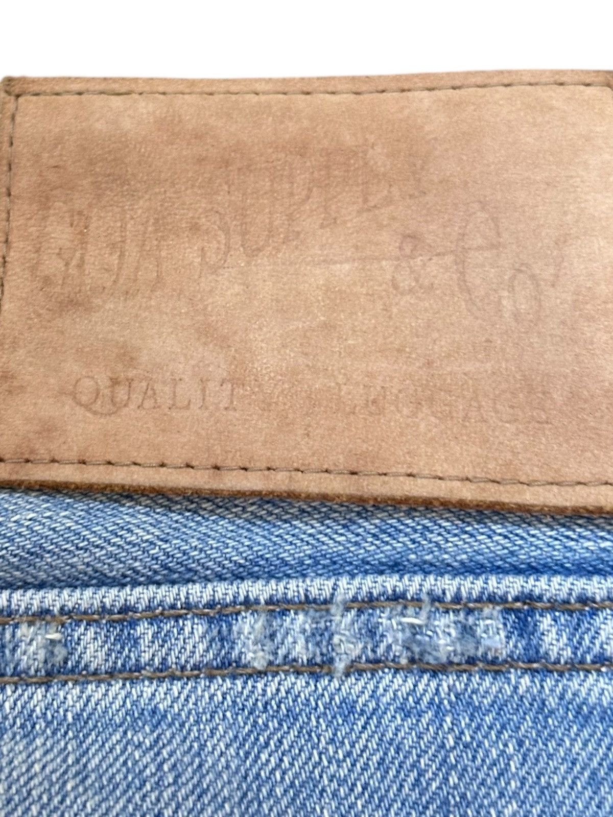 GOA Vintage Goa Selvedge Faded Distressed Denim Size US 30 / EU 46 - 8 Thumbnail