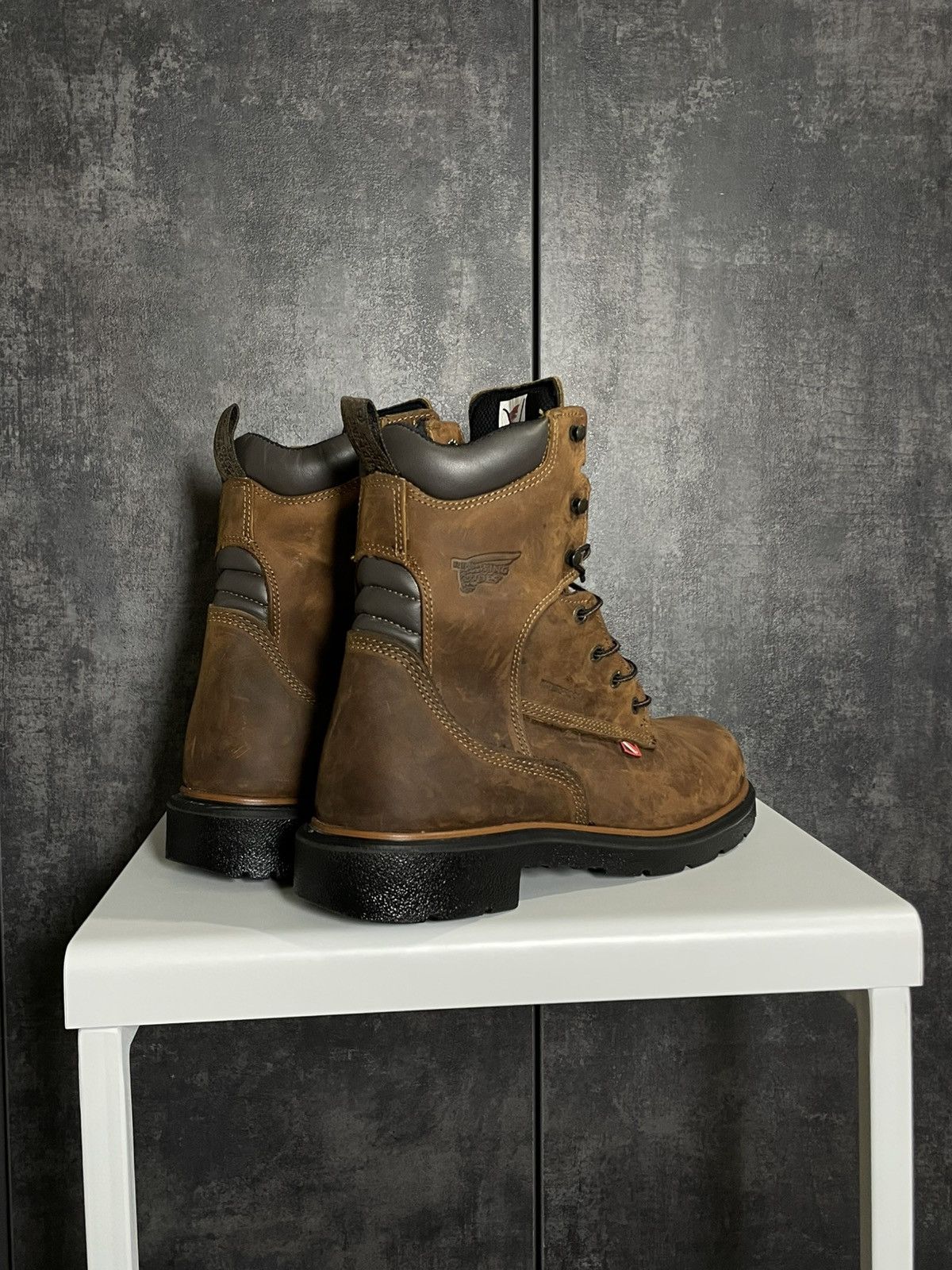 Red Wing Crazy Red Wing Shoes 400 Boots Waterproof Brown Balenciaga Size US 10.5 / EU 43-44 - 12 Thumbnail