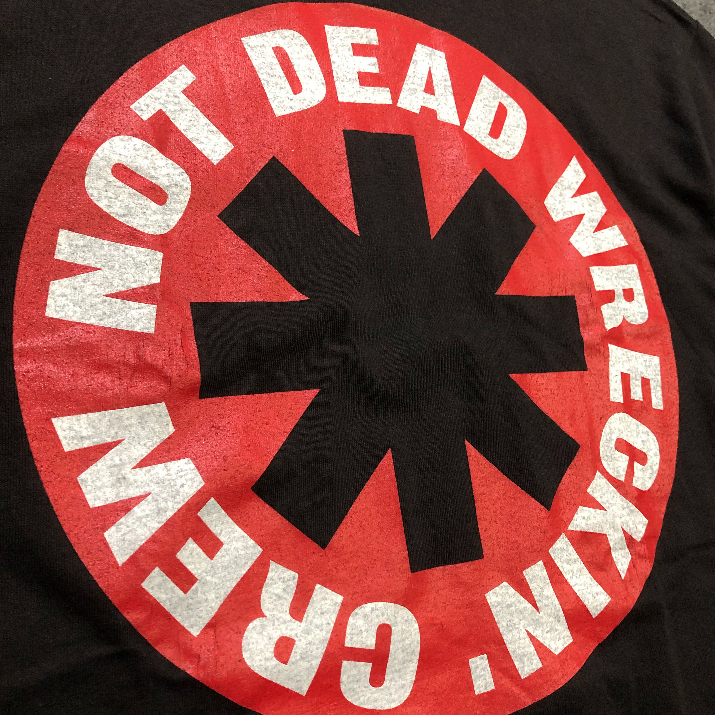 Vintage Archive 90s RHCP Wreckin' Crew Staff Issued Only Tee Oneita Size US M / EU 48-50 / 2 - 10 Thumbnail