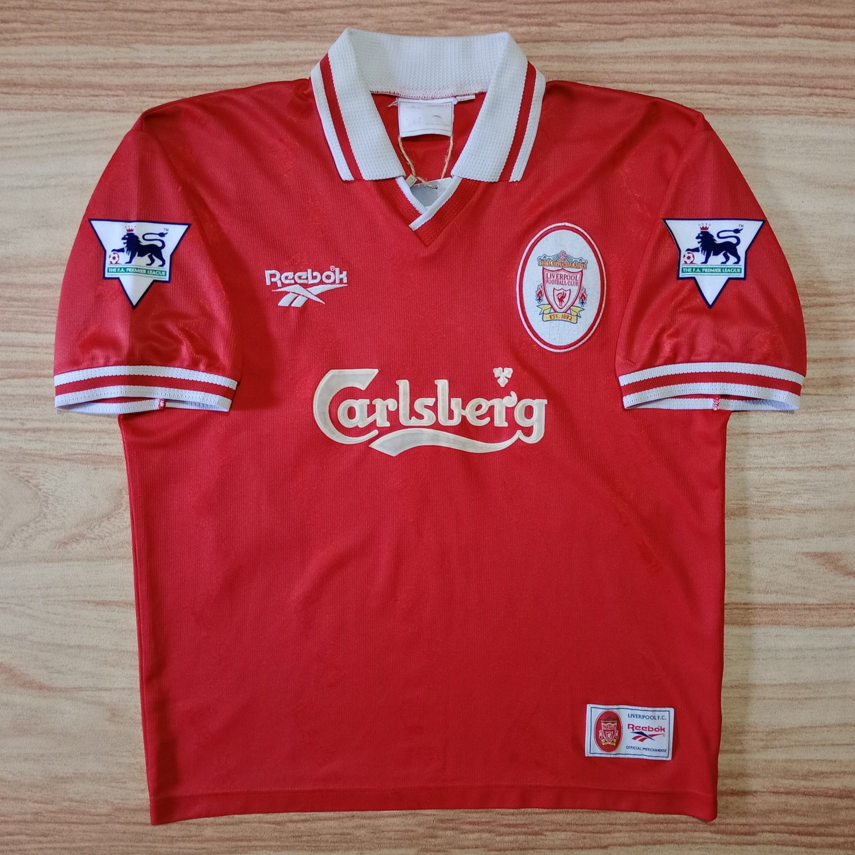 Liverpool 1996-1997 Home Jersey Steve Mcmanaman 7
