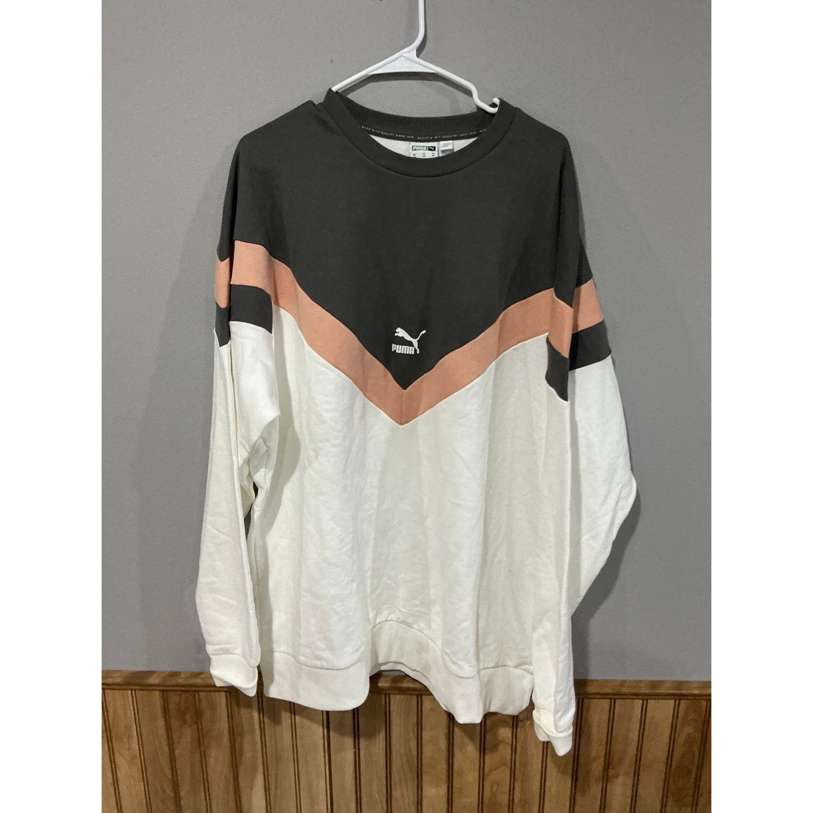 Puma Mens 2XL PUMA Crew Neck Sweatshirt Size US XXL / EU 58 / 5 - 2 Thumbnail