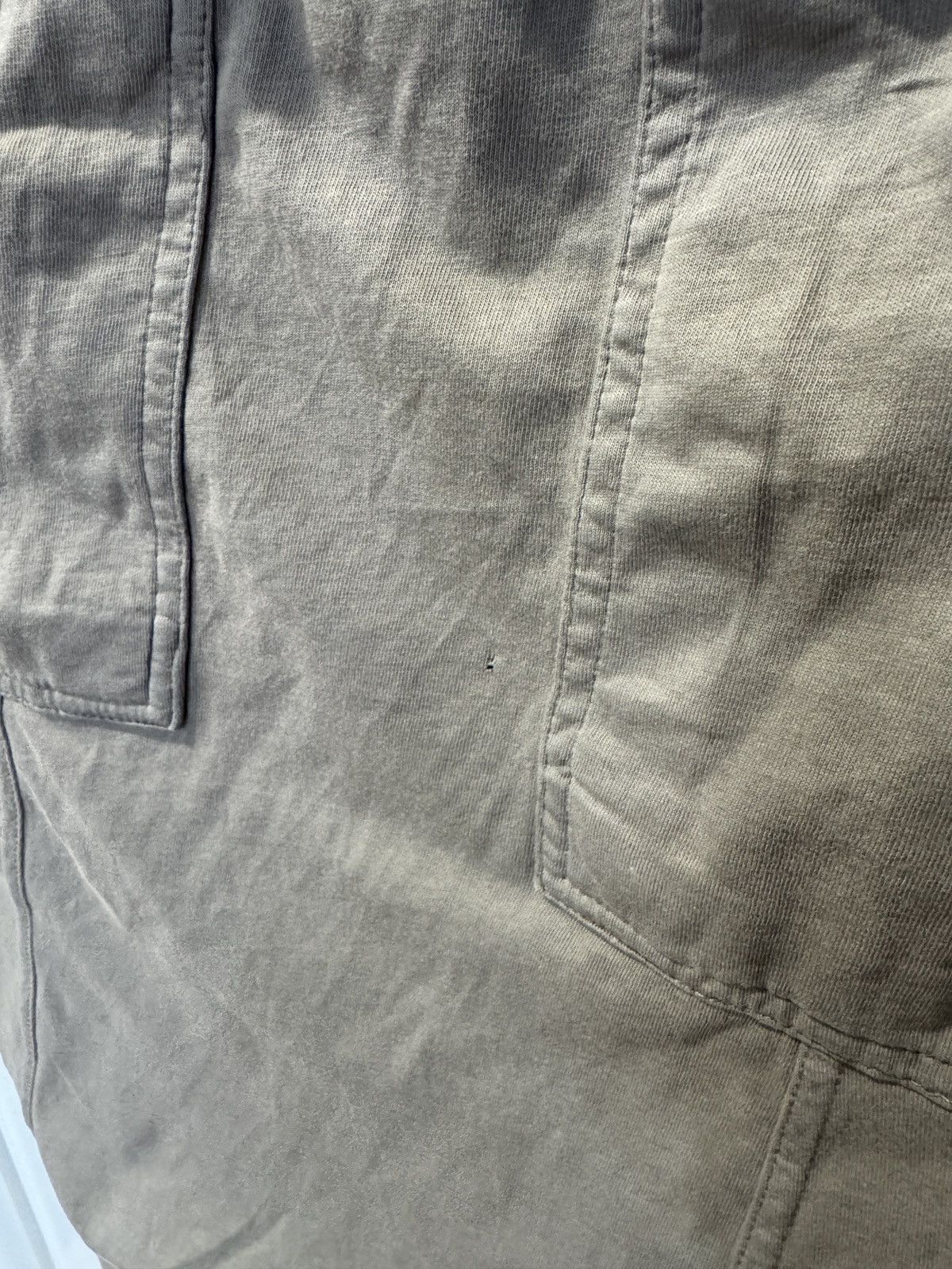 Rick Owens Drkshdw Rick Owens Drkshdw grey prisoner drawstring lounge pants Size US 32 / EU 48 - 6 Thumbnail