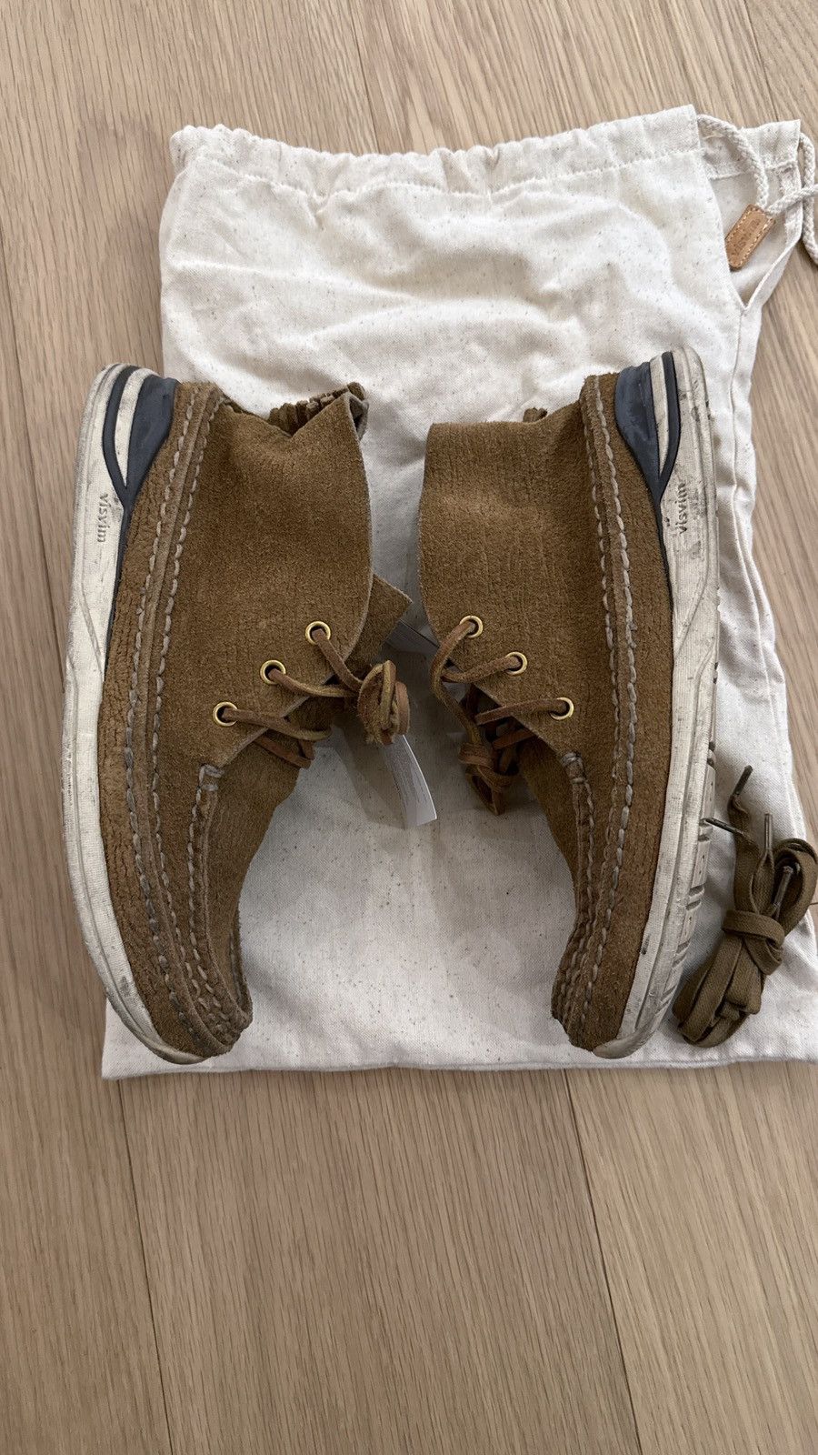 Visvim Yucca Moc Boot Mid Brown Suede – Size US 9 Size US 9 / EU 42 - 2 Thumbnail