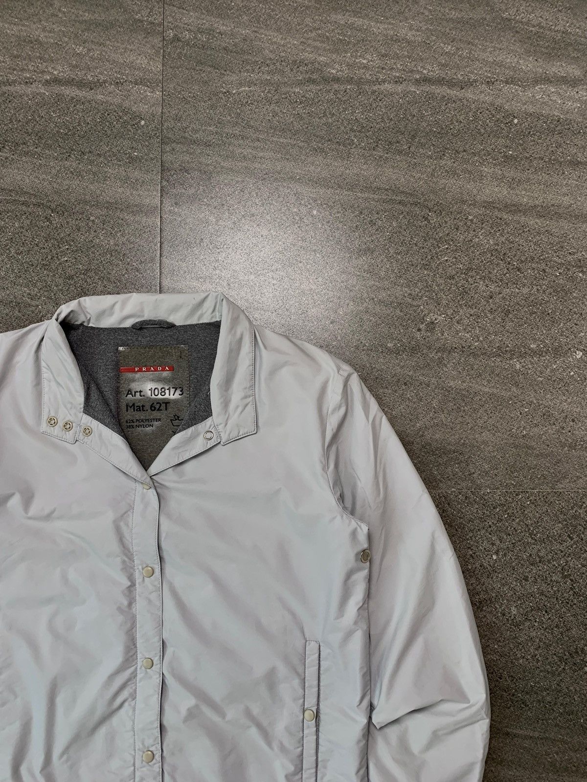 Prada FREE TAX! 2000s Paneled Nylon Jacket Size L / US 10 / IT 46 - 2 Thumbnail