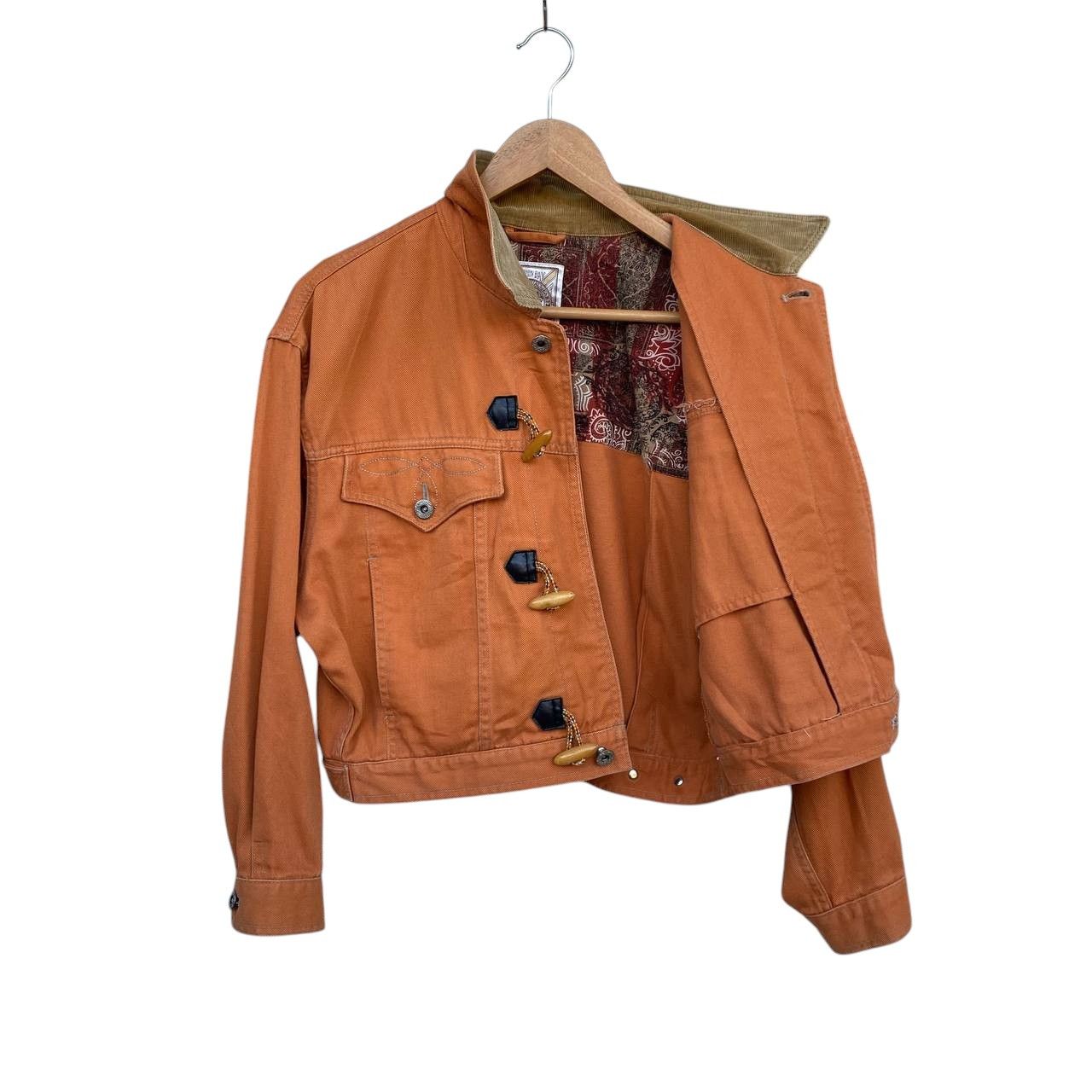 Vintage VINTAGE 90S UNIONBAY CROPPED BIKER DENIM TOGGLE FRONT UNISEX Size US M / EU 48-50 / 2 - 7 Thumbnail