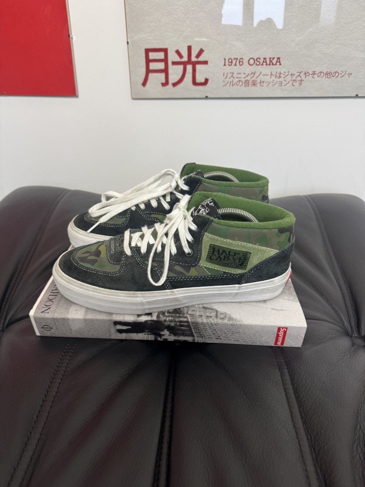 Gosha Rubchinskiy Gosha Rubchinskiy x Vans Half Cab Camo Print Paccbet Collab Size US 7.5 / EU 40-41 - 1 Thumbnail