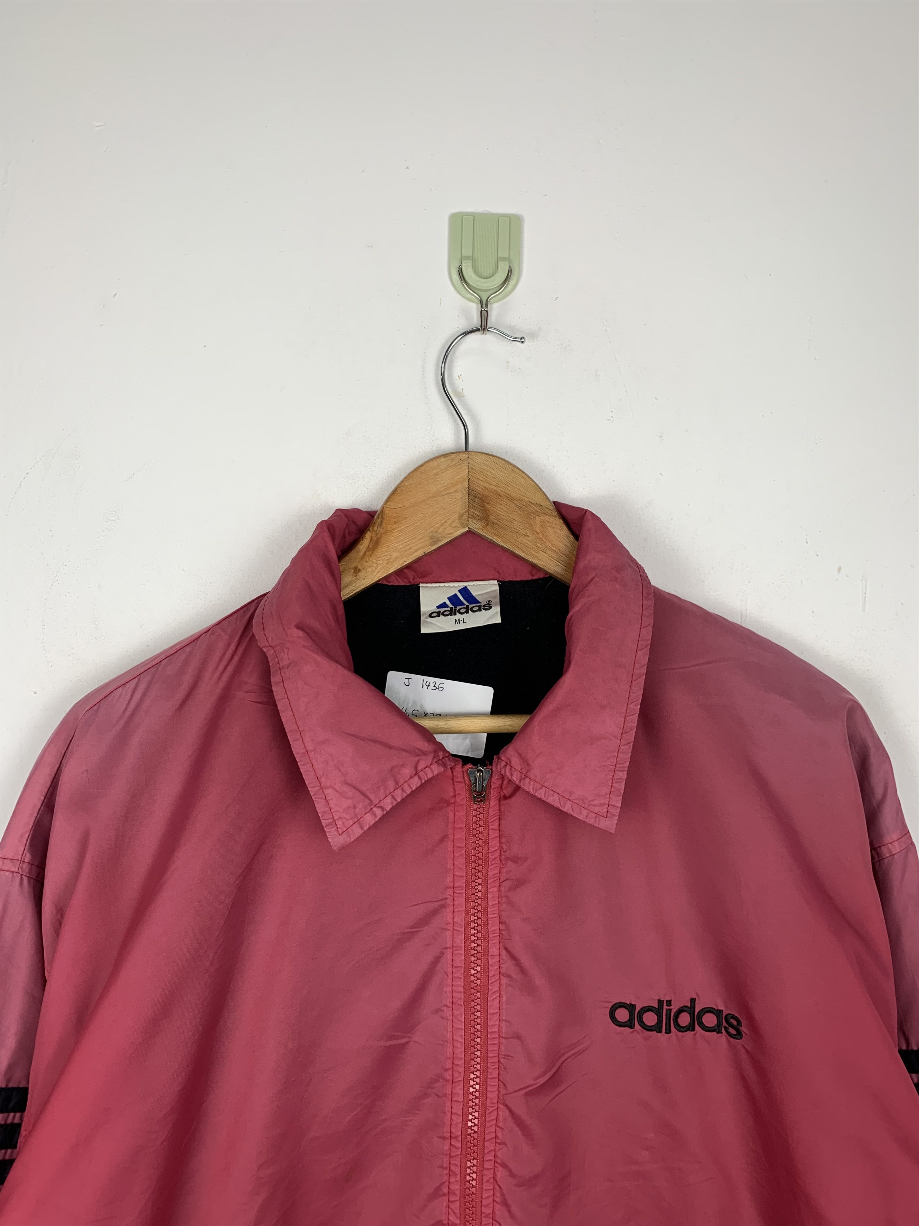 Adidas Vintage 90s Adidas Descente Windbreaker Jacket J1436 Size US L / EU 52-54 / 3 - 2 Thumbnail