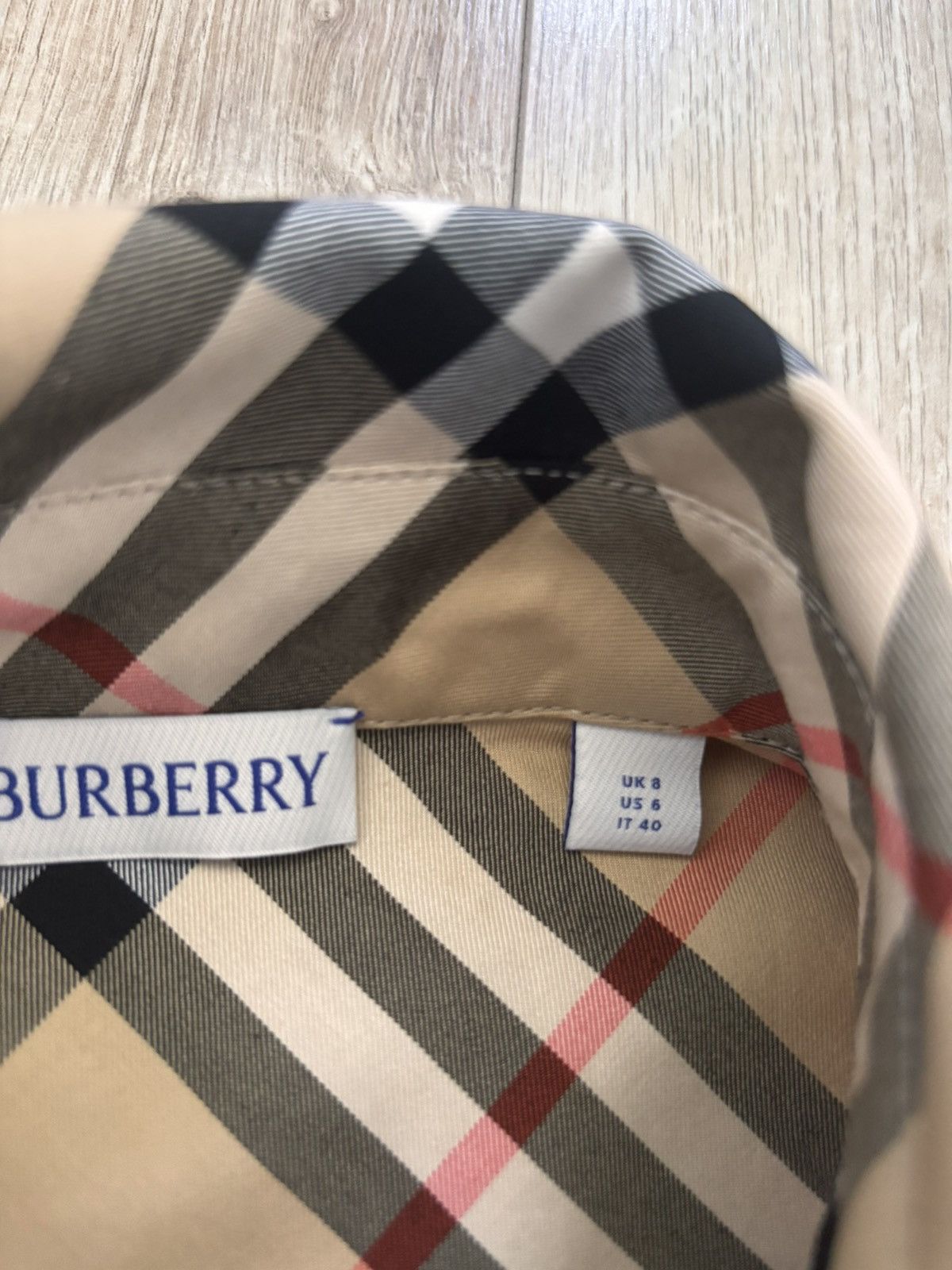 Burberry Burberry Vintege Checkered Cotton Shirt Size S / US 4 / IT 40 - 4 Thumbnail