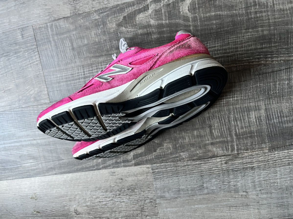 New Balance × Vintage NEW BALANCE • 990V4 "2018 Pink Ribbon" (12M) Size US 12 / EU 45 - 19 Thumbnail