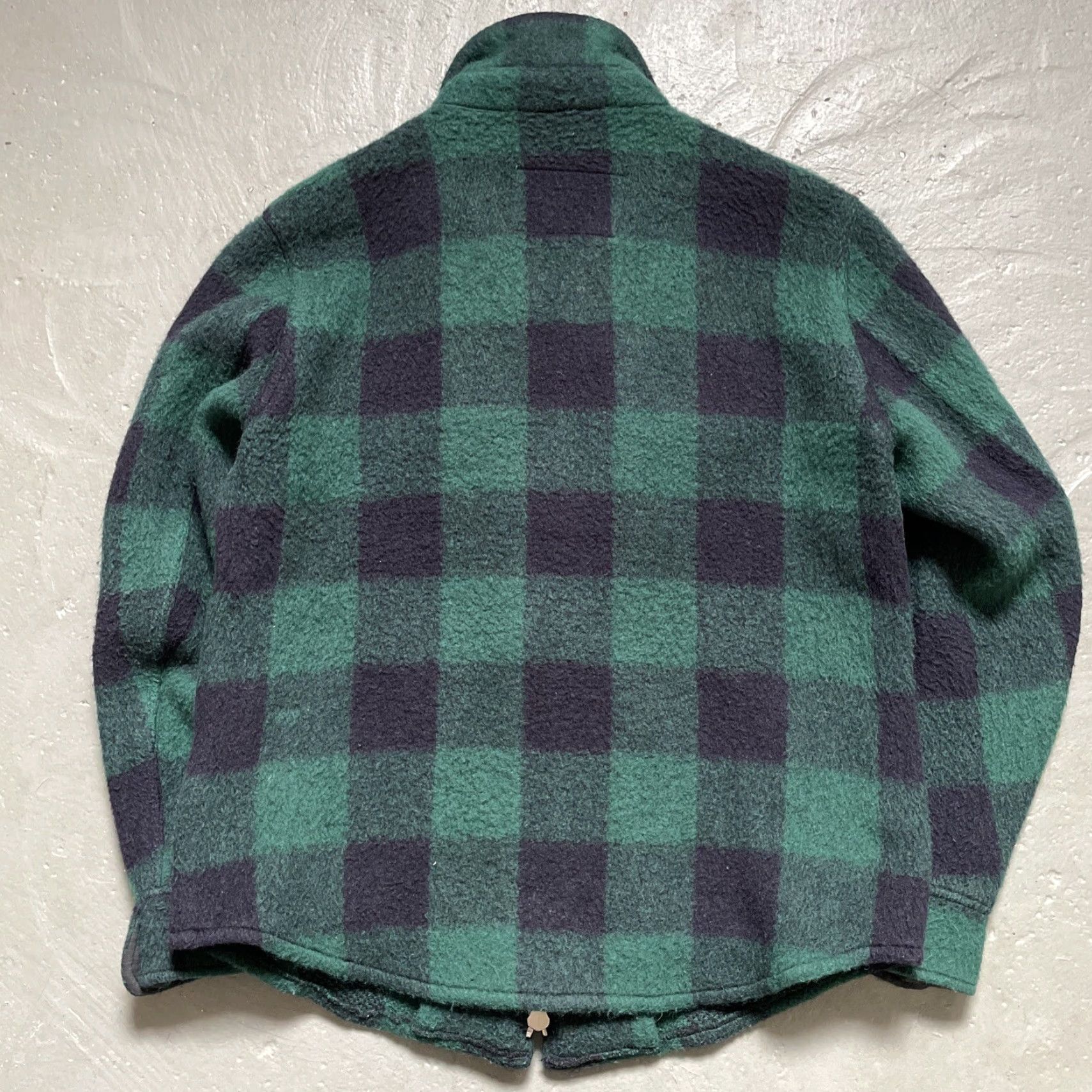 Schott Schott Jacket Western Rancher Buffalo Check Wool Blend Made Japan 38 M63110 Bomber Mens Size US XXS / EU 40 - 7 Thumbnail