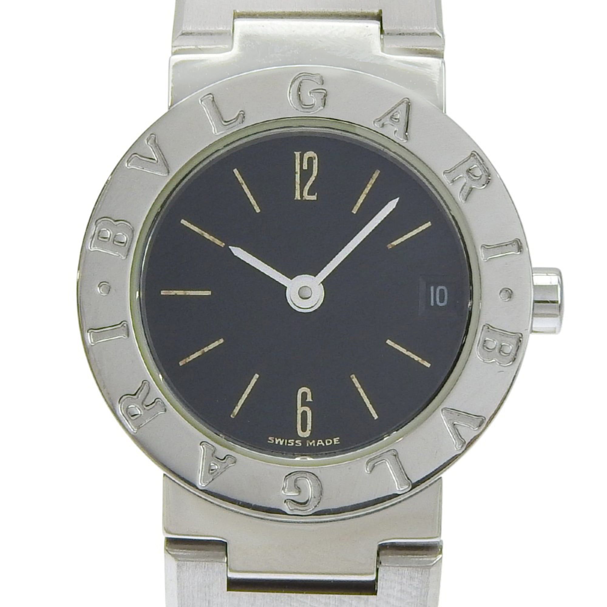 Bvlgari Bvlgari Watch BB23SS Stainless Steel Quartz Analog Black Dial Women's Size ONE SIZE - 1 Thumbnail