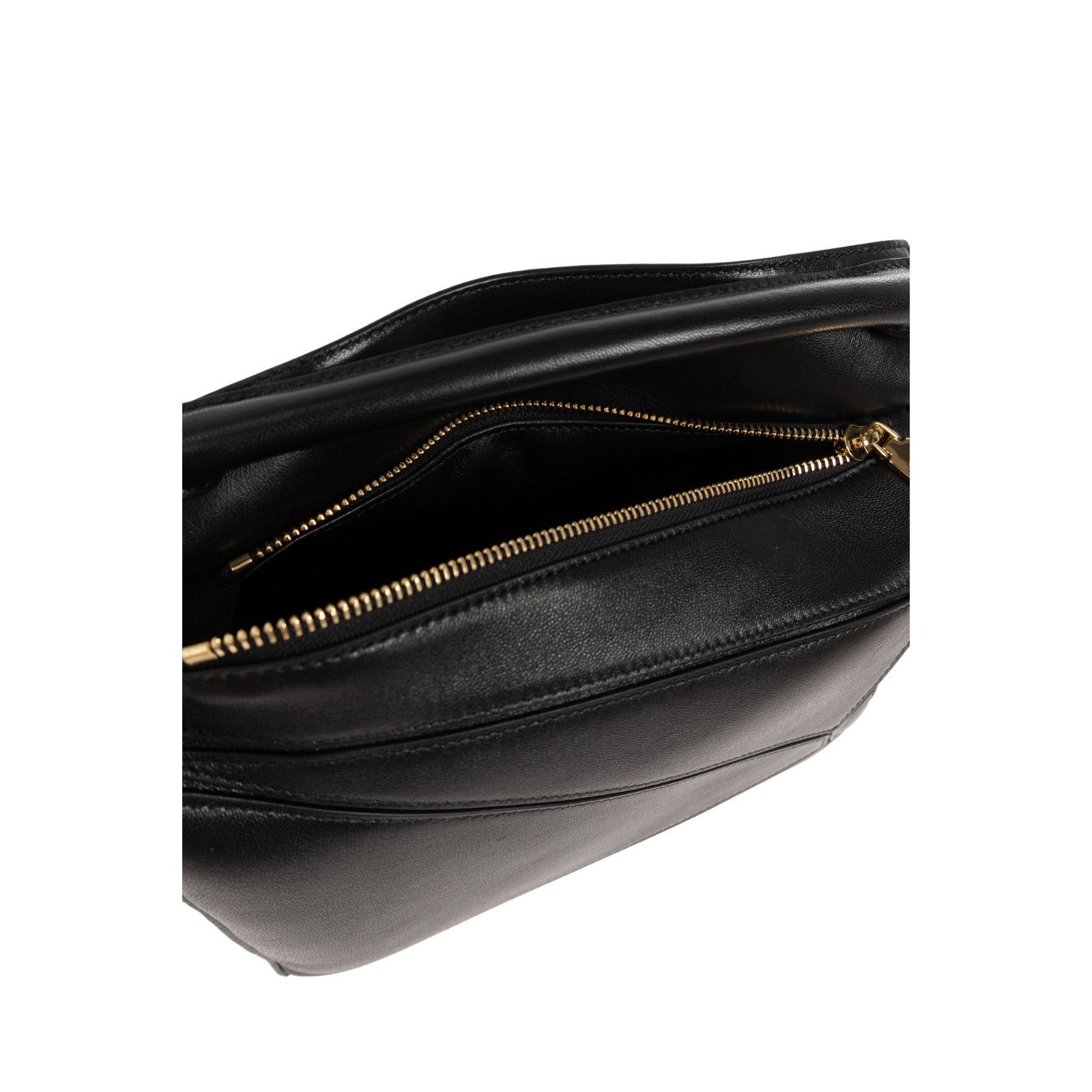 Loewe LOEWE Puzzle Small Featherlight $4800 Black Shoulder Bag New Size ONE SIZE - 4 Thumbnail
