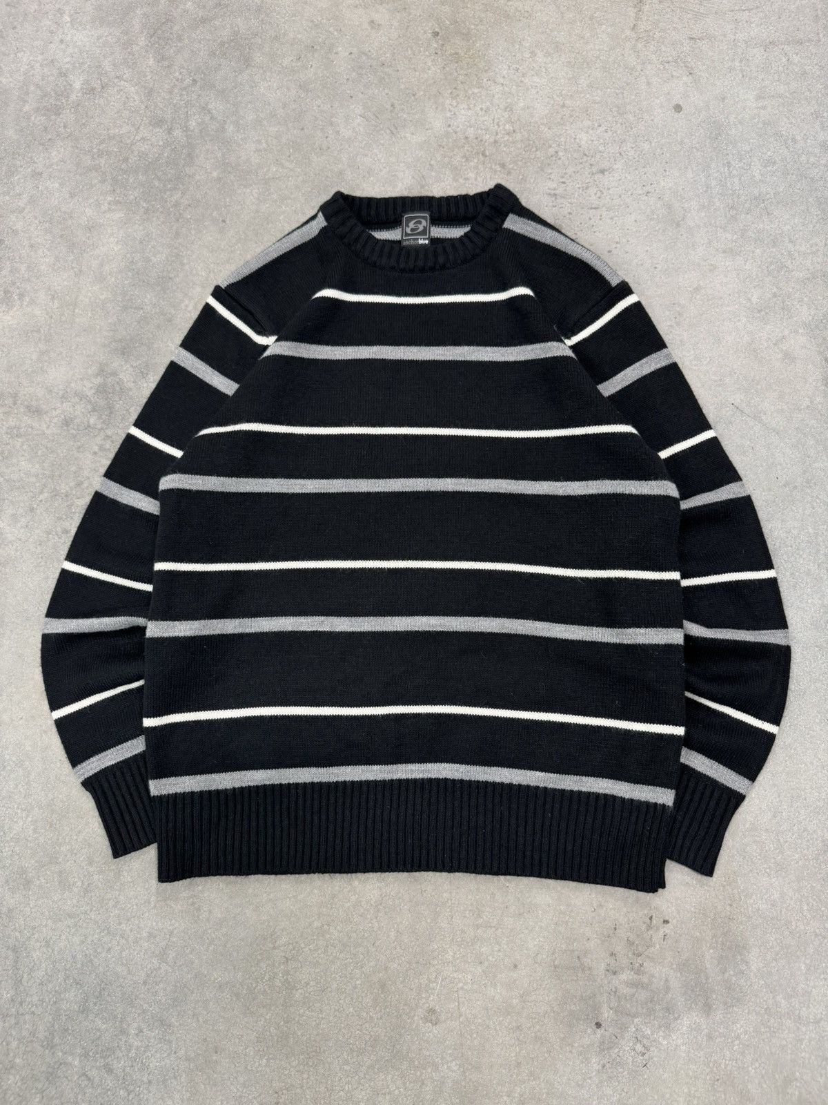Anchor Blue Vintage Y2K Anchor Blue Knit Sweater Surf Skate Size US M / EU 48-50 / 2 - 2 Thumbnail