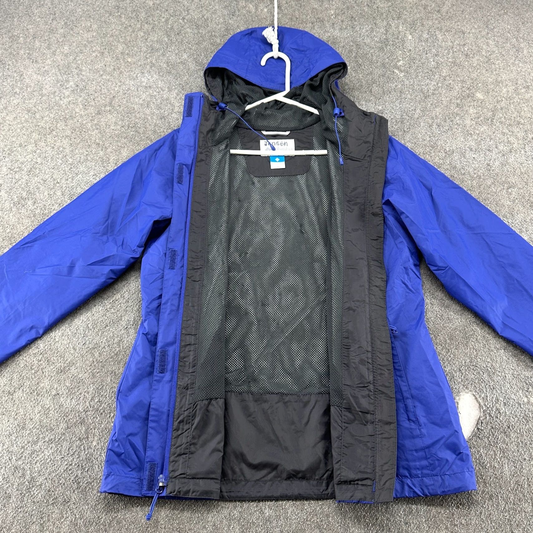 Rains Columbia Jacket Womens M Purple Hooded Full Zip Rain Coat Nylon Watertight II Size M / US 6-8 / IT 42-44 - 6 Thumbnail