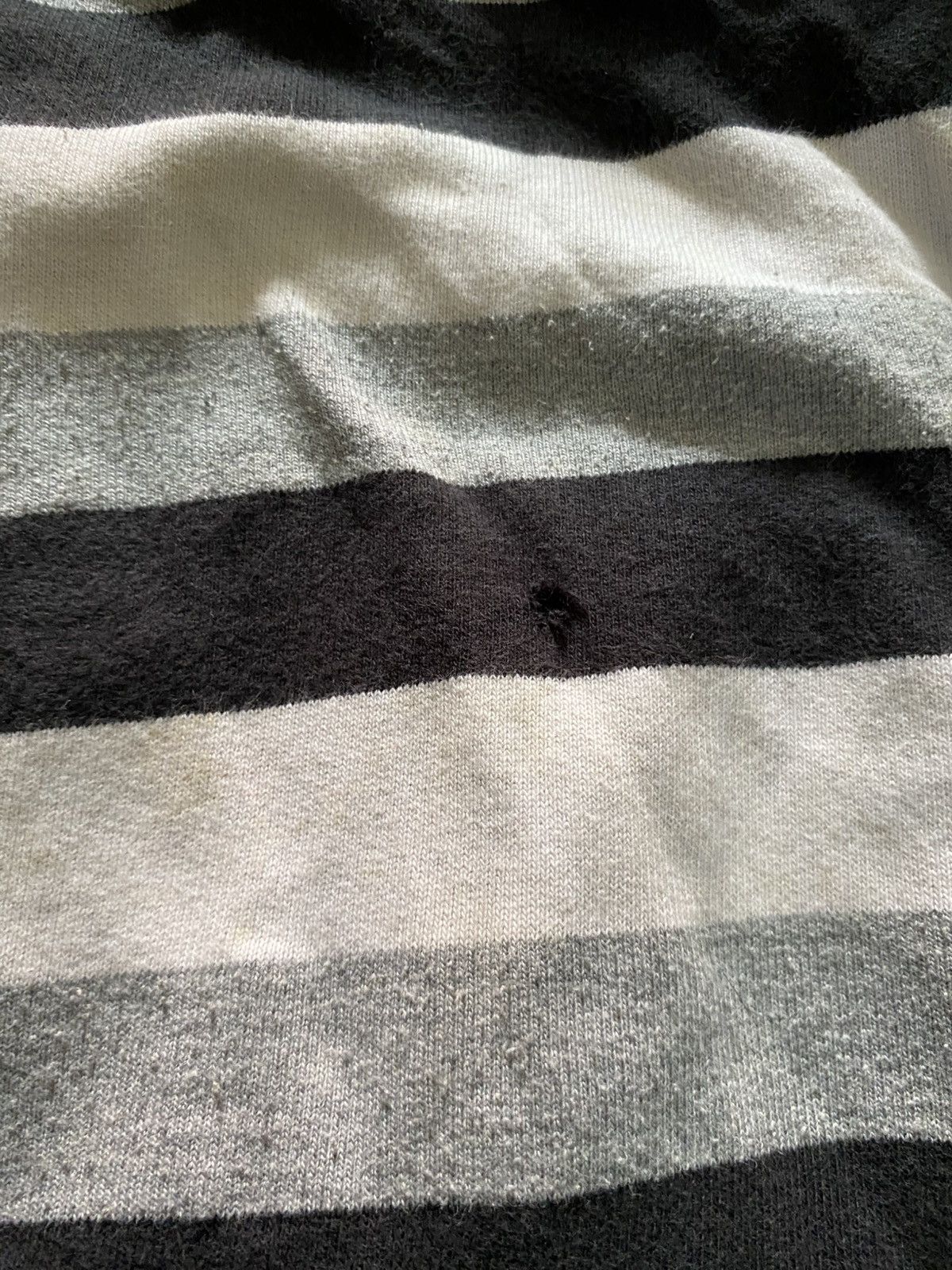 If Six Was Nine × Japanese Brand × Le Grande Bleu (L.G.B.) Vintage eden punk striped pocket hoodie Size US S / EU 44-46 / 1 - 7 Thumbnail