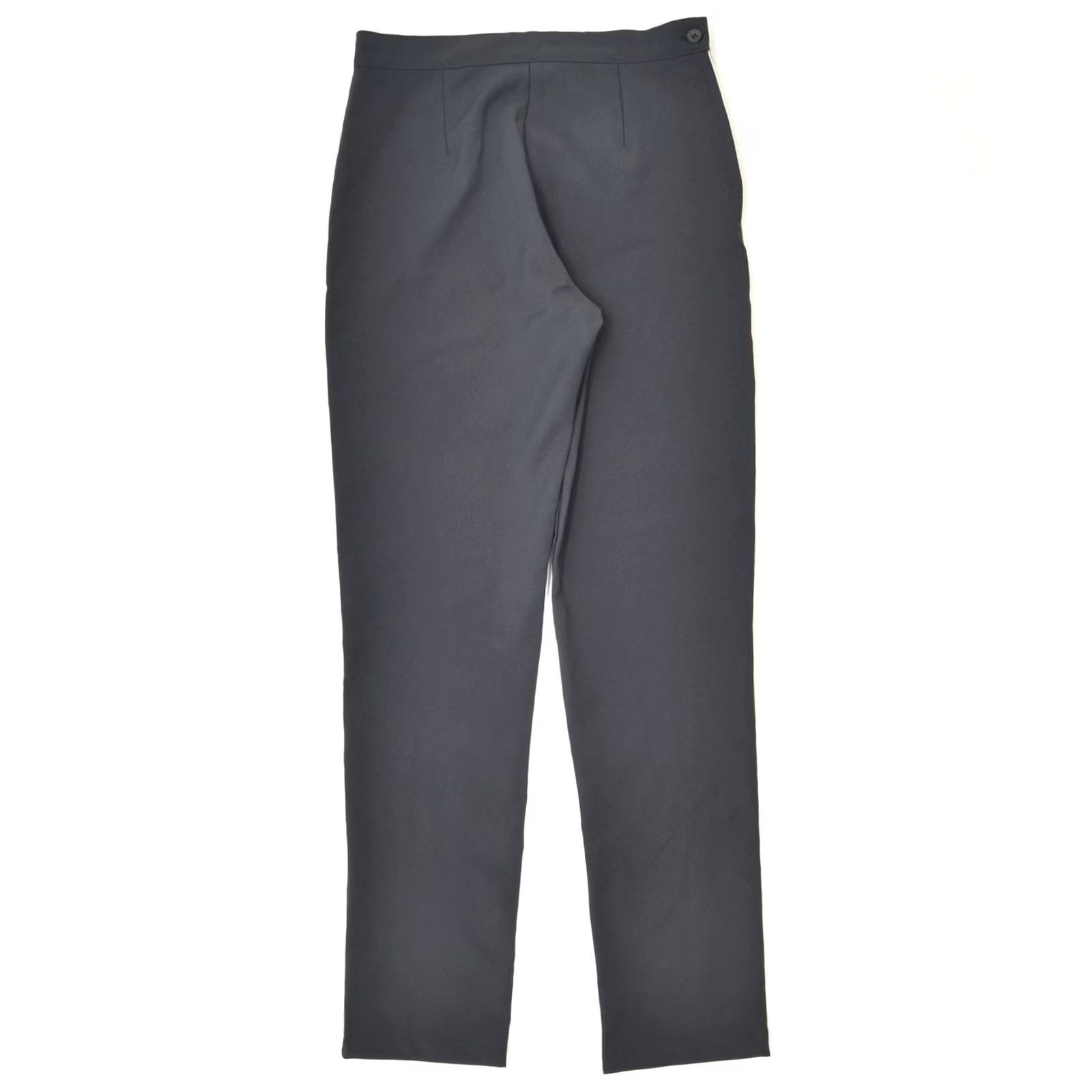 Vintage CAMPAGNOLO Womens Slim Casual Trousers Grey UK 12 Medium W28 L31 Size 32" / US 10 / IT 46 - 2 Thumbnail