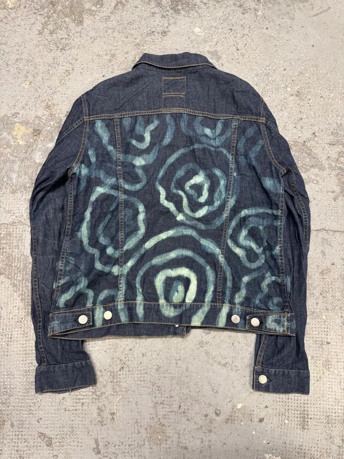 Helmut Lang × Vintage 1999 Helmut Lang Psycho Brut Denim Jacket Size US S / EU 44-46 / 1 - 2 Thumbnail