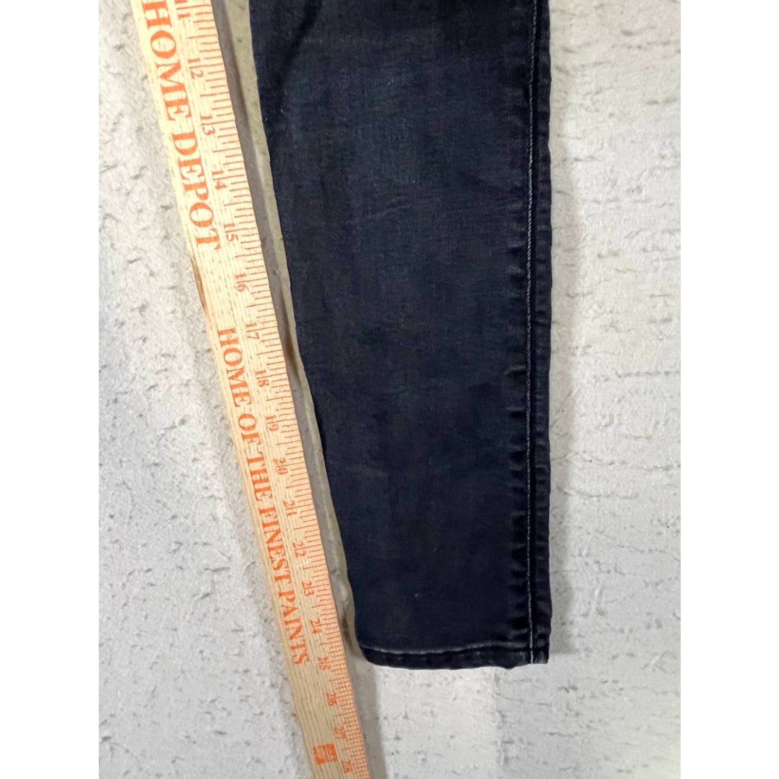 G-Star G-Star Jeans Womens 29 Slander Zip Low Super Skinny Denim Black Midge Model Stars Classic Size 29" - 5 Thumbnail