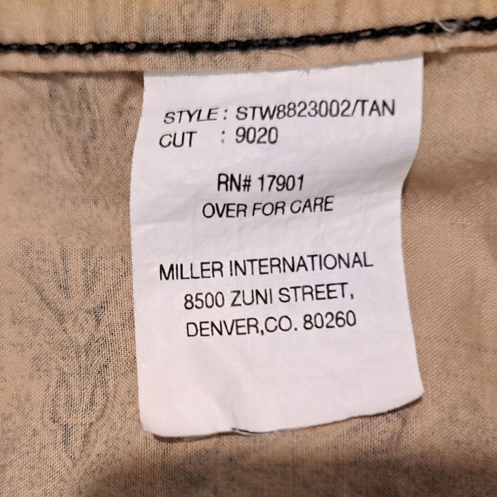 Other Southern Thread pearl snap western cowboy shirt tan men's L Size US L / EU 52-54 / 3 - 12 Thumbnail