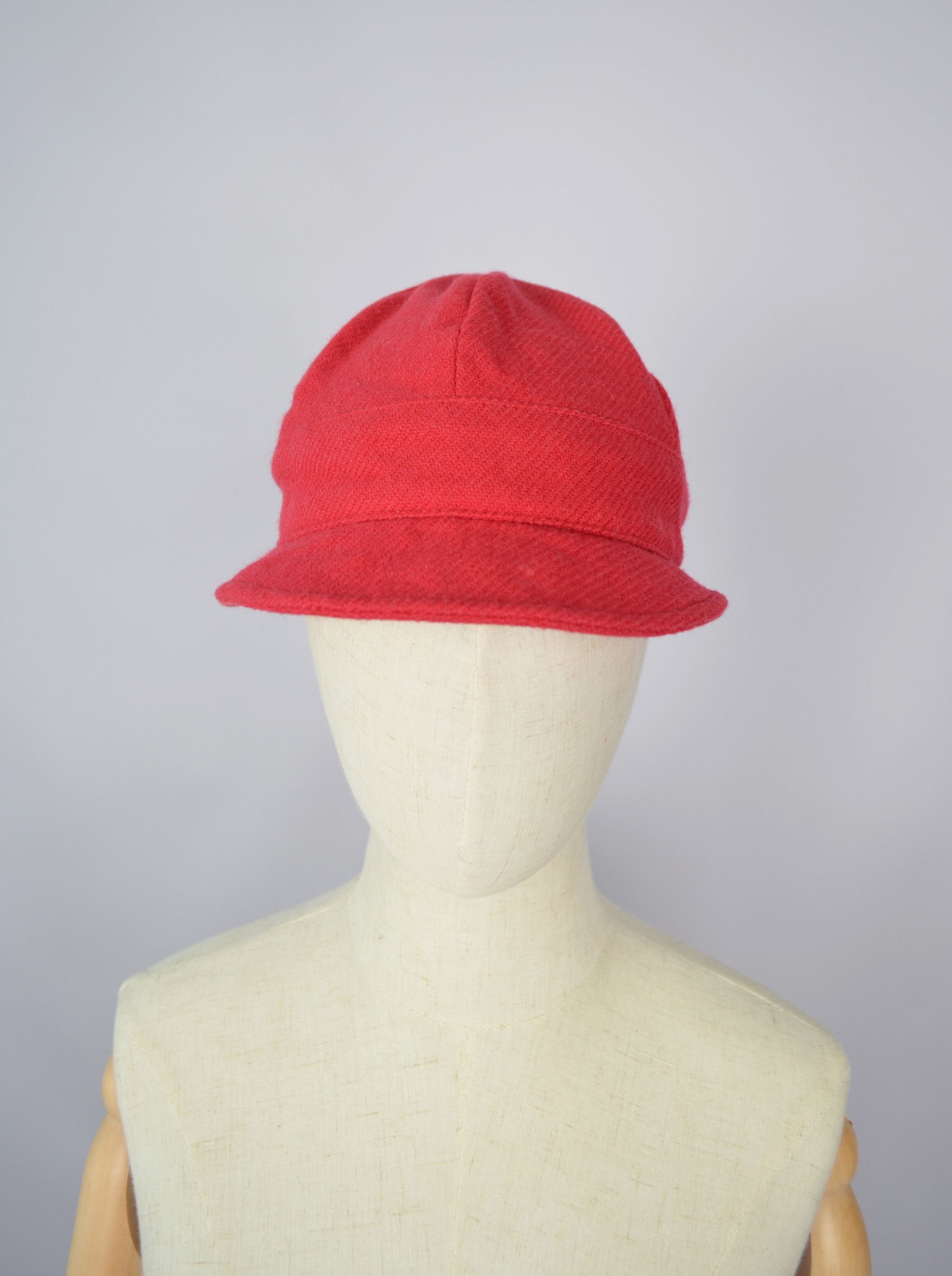 Burberry Womens Burberry Wool/Cashmere Pink/Red Beret Hat Size M Size ONE SIZE - 4 Thumbnail